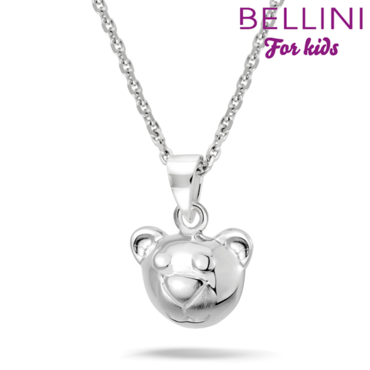 Zilveren Bellini hanger beertje (incl. collier)

De gehele Bellini collectie is gemaakt van het eerste gehalte zilver (925) en voorzien van zirkonia's of vrolijk gekleurd emaille. 