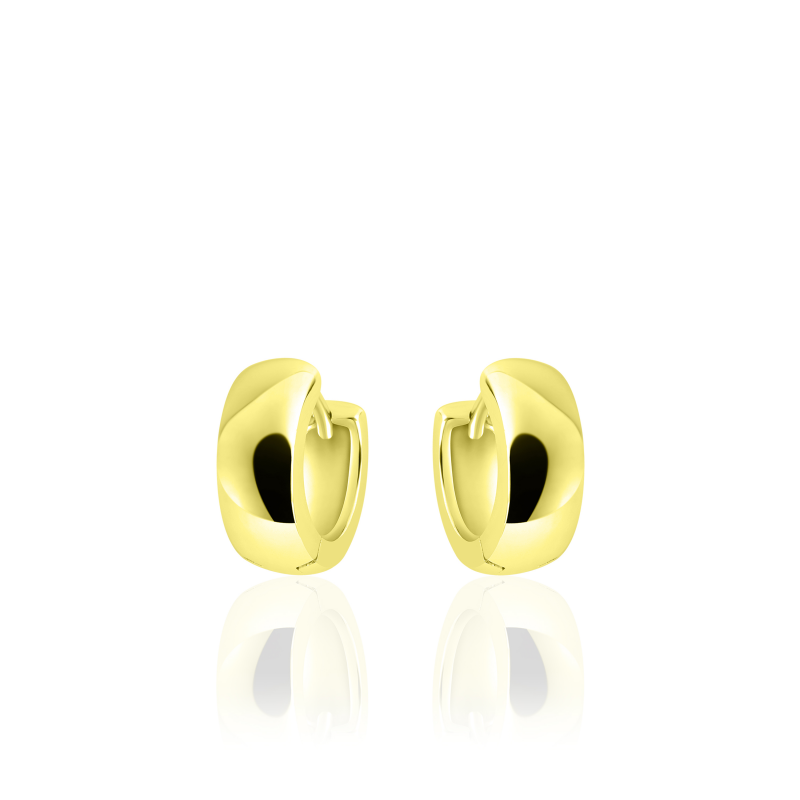 Deze prachtige oorbellen van het merk Gisser zijn gemaakt van goud op zilver. De oorbellen zijn verkrijgbaar in meerdere kleuren en maten. Let op: kleur kan afwijken van de afbeelding.