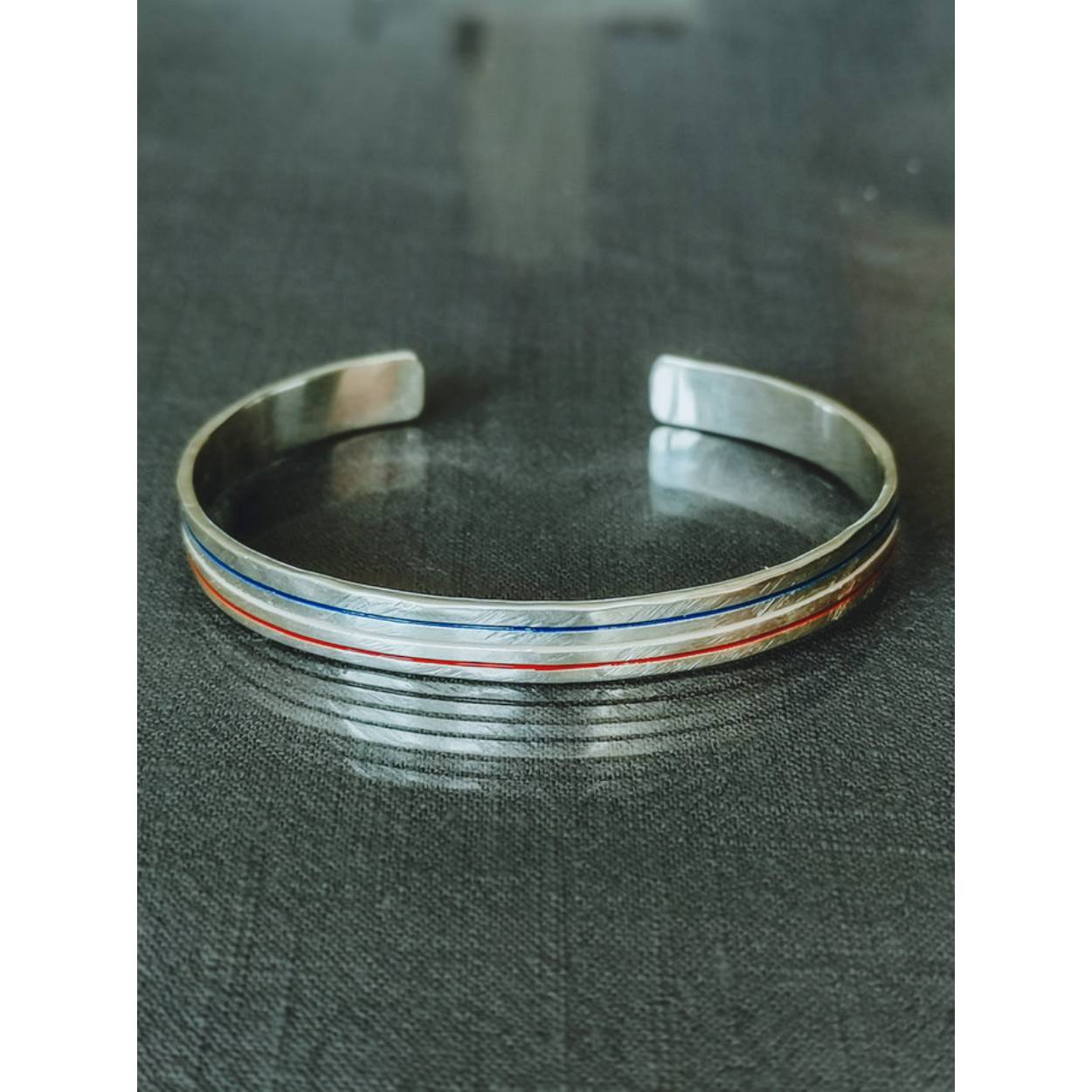 Armband met kleur strepen