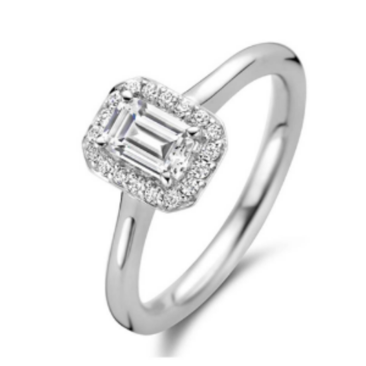 Deze prachtige Moments zilveren ring met Zirkonia is perfect voor dagelijks gebruik of speciale gelegenheden. De ring heeft een tijdloos ontwerp en is voorzien van schitterende Zirkonia stenen. De ring heeft maat 54 en is van hoge kwaliteit. Draag deze ring alleen voor een subtiele look of combineer met andere sieraden voor een meer opvallende uitstraling.