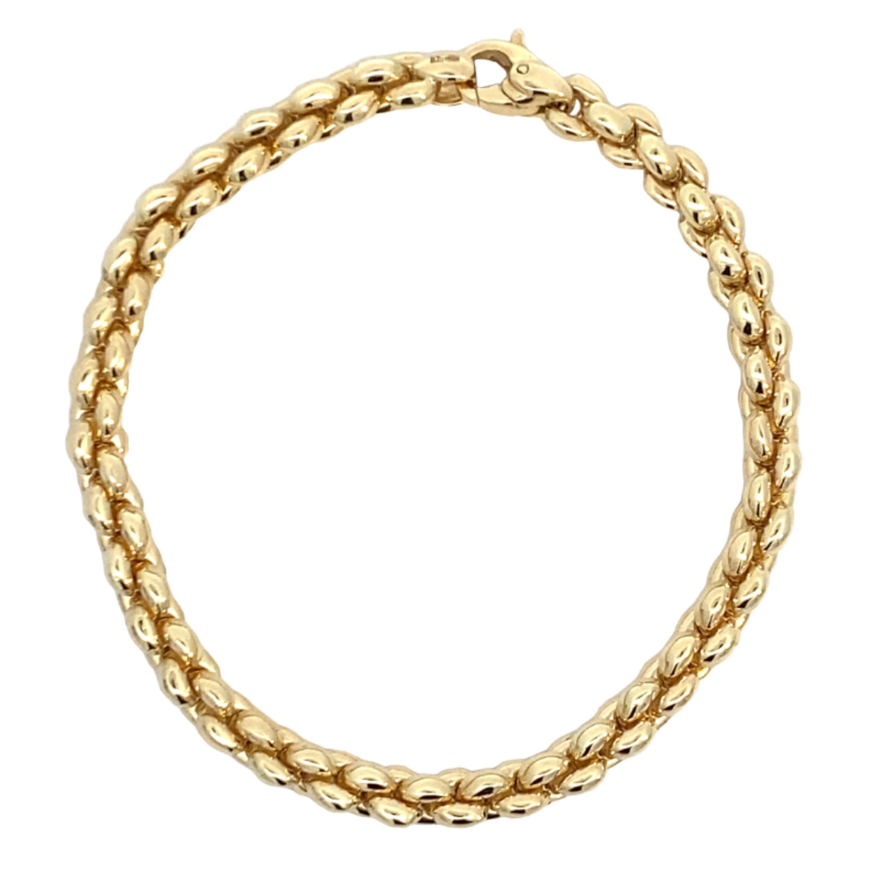 Prachtige 14krt gouden armband van het merk Monzario
Referentienummer: 933AGEEL

Tevens bijpassende collier leverbaar.