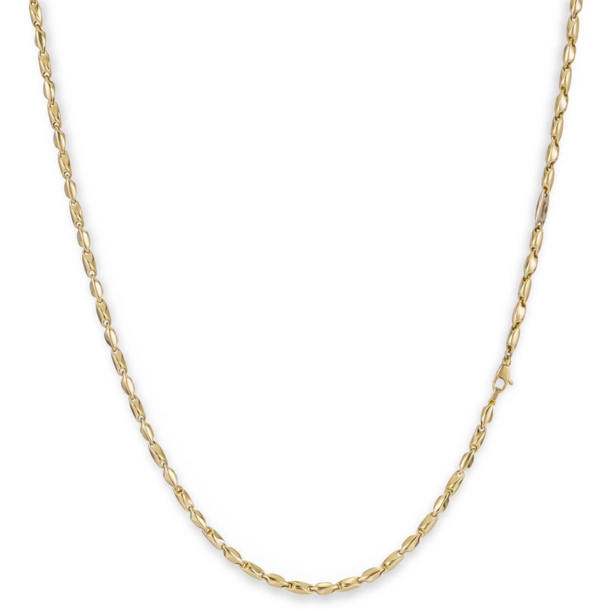 Ontdek de unieke schoonheid van het JH Brummer Collier, een verfijnd 14K Bi-Color Fantasie. Met zijn subtiele 3mm ontwerp voegt dit elegante sieraad een vleugje verfijning toe aan elke outfit. Een tijdloos accessoire voor wie op zoek is naar tijdloze klasse en luxe.