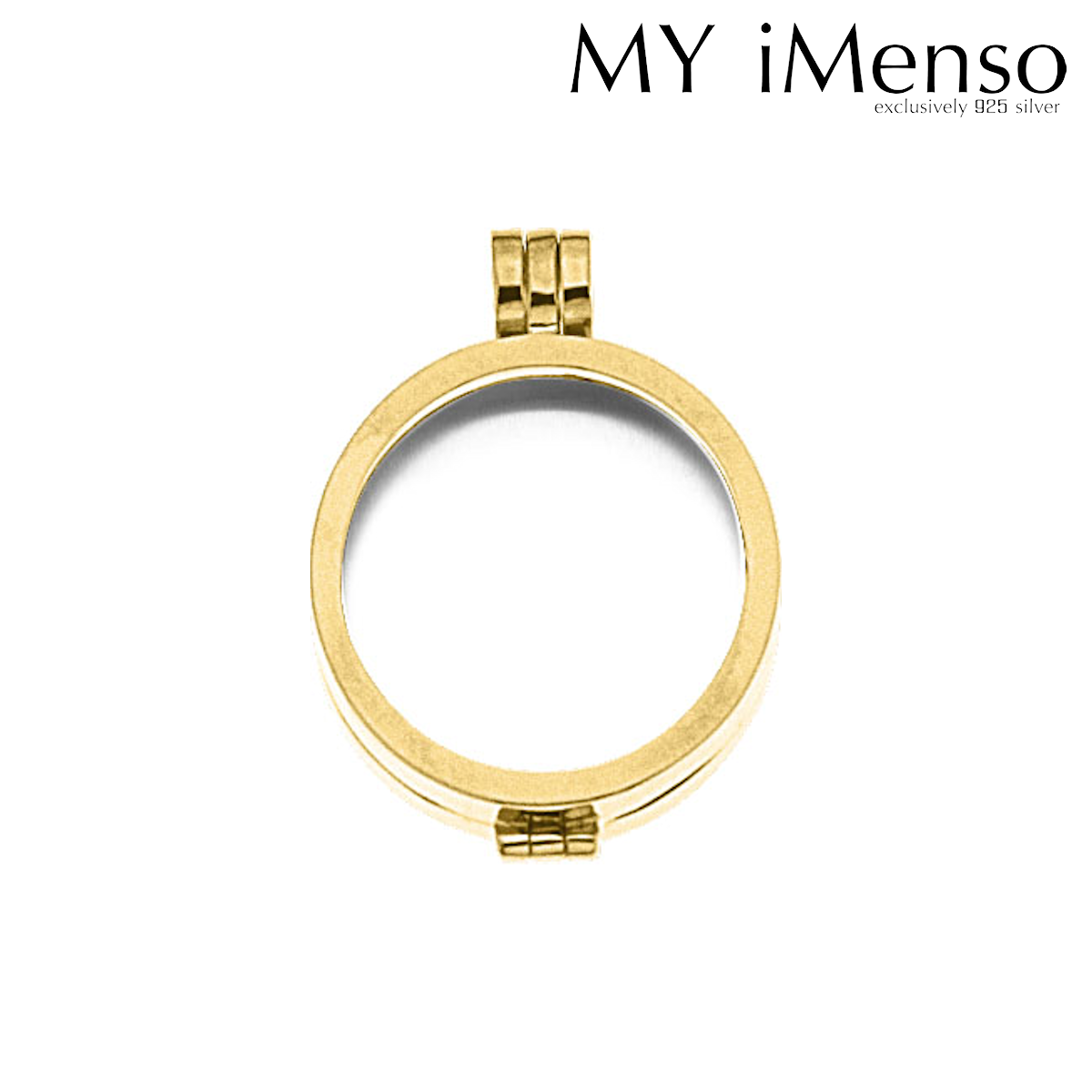 My iMenso medaillon 24-0074
Geelgoud verguld zilver
24 mm