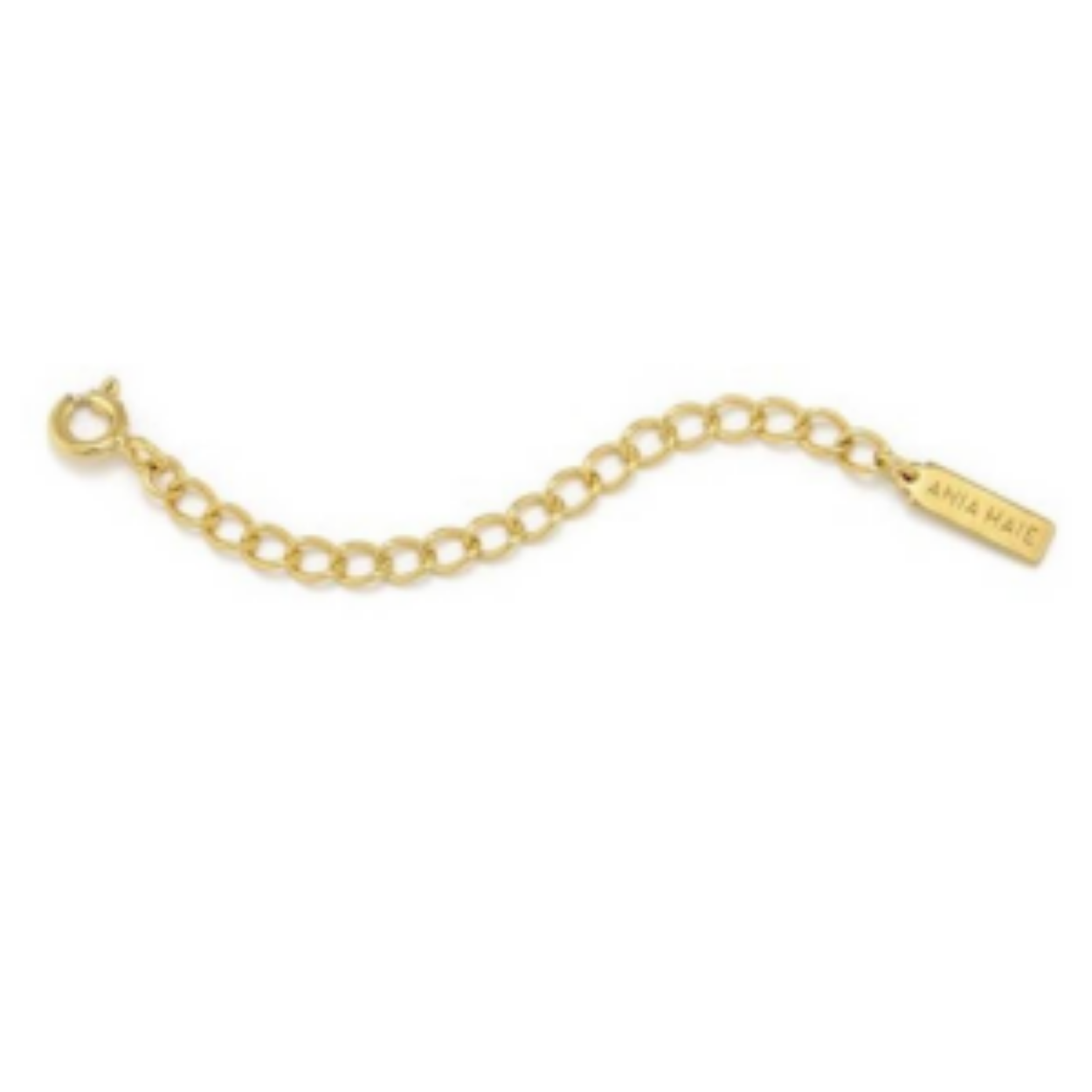 Met dit goldplated verlenstukje kun je iedere ketting langer maken waardoor je makkelijker kunt layeren. De ketting is 5 cm lang.