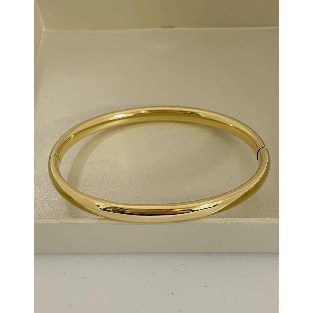 VINTAGE 14krt gouden Bangle Armband