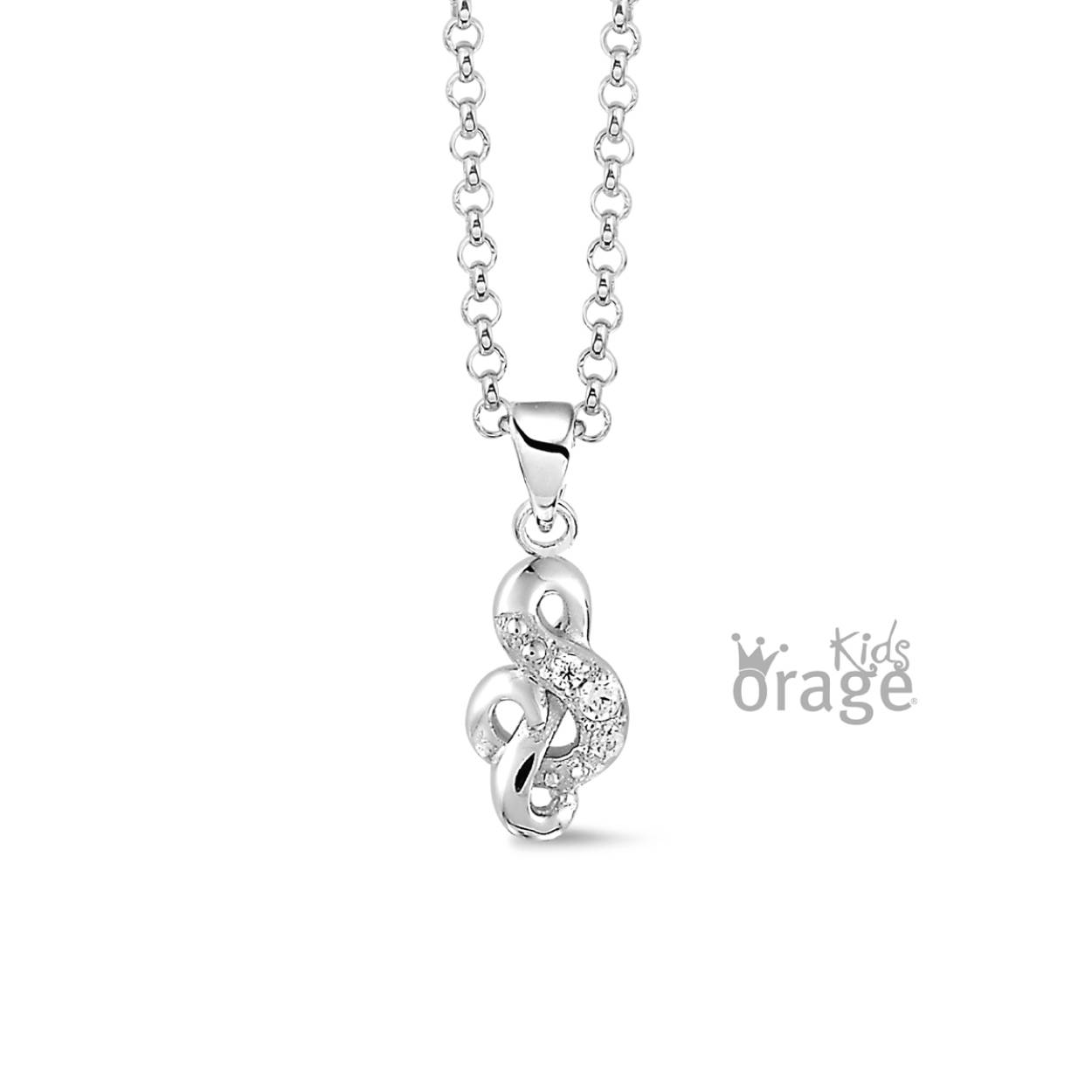 Orage Kids Collier zilver solsleutel
