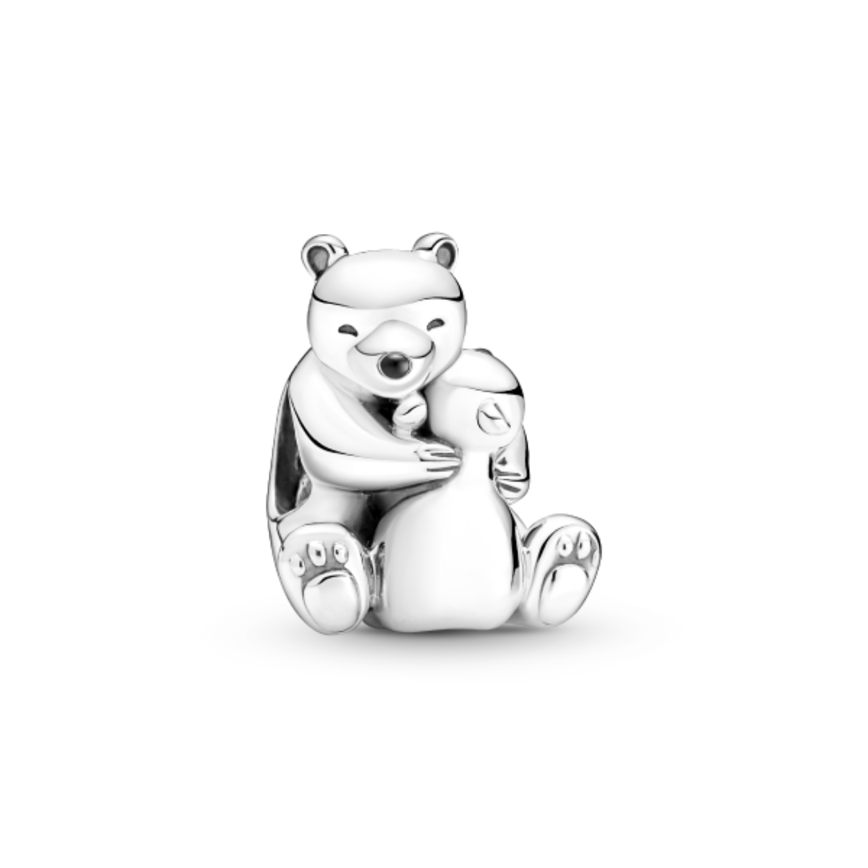 Pandora charm Hugging Polar Bears zilver
