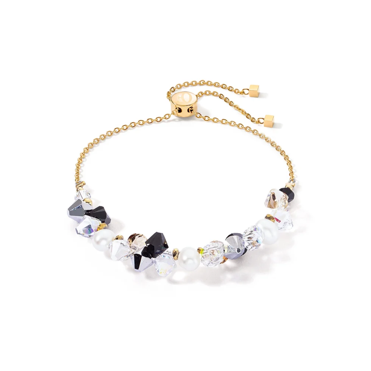 Coeur de Lion armband met black crystals en zoetwaterparels

Maak de set compleet met de bijpassende oorsieraden en het collier