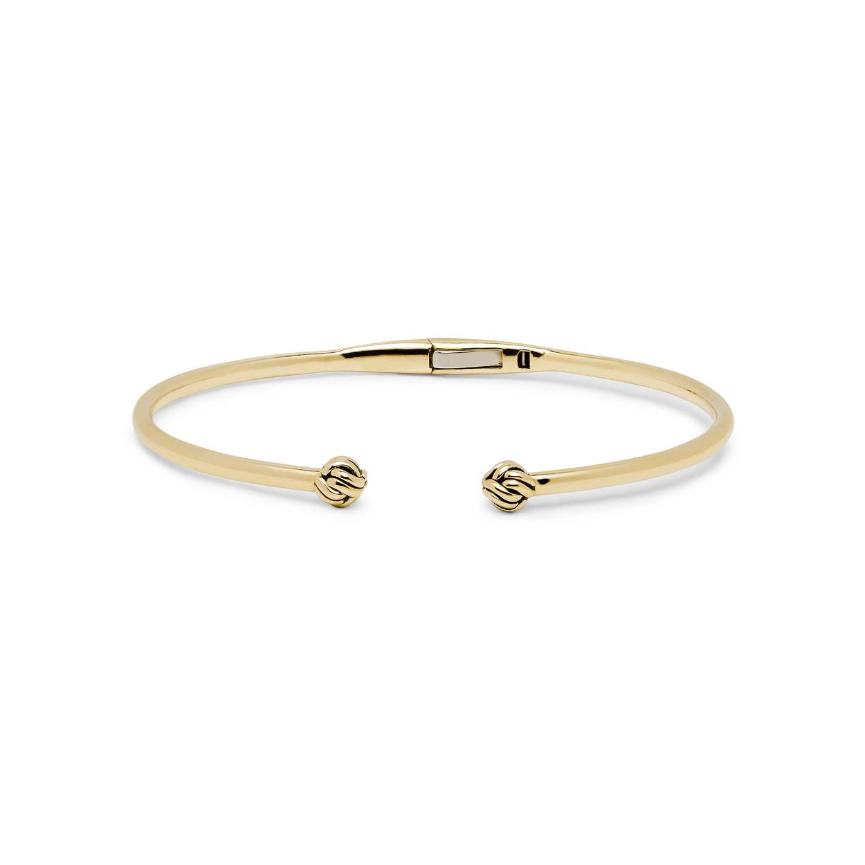 Buddha to Buddha Refined Katja Gold Bangle YG 14kt