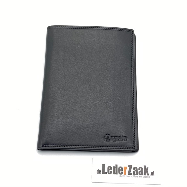 Een kleine budget portefeuille met als kenmerk een dubbele stiknaad.

Producteigenschappen:

- 12 bankkaarten
- 1 doorzichtig venster
- 3 steekvakken
- 1 vak voor papiergeld vak