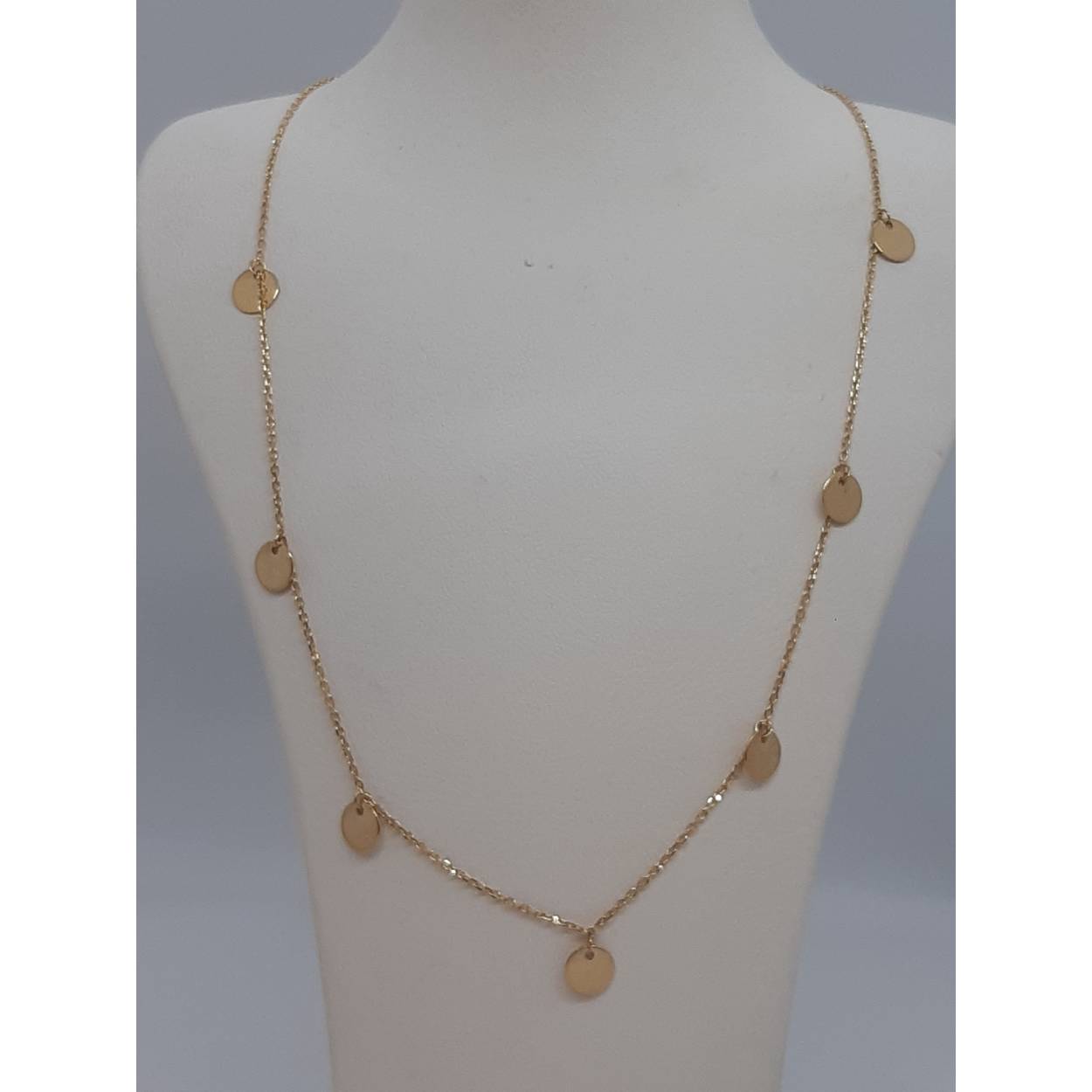 gouden ketting 14k 40/45 cm