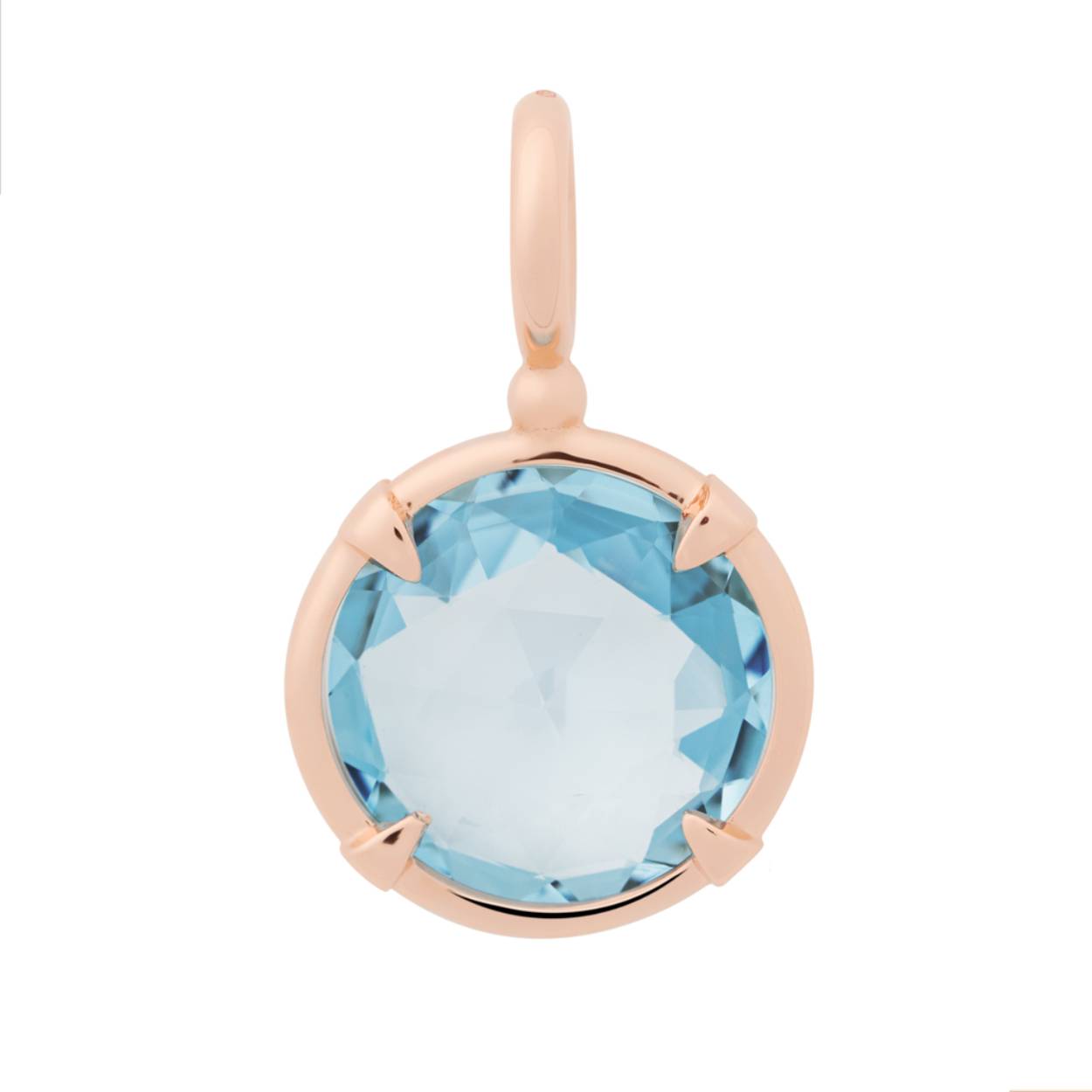 BRON hanger mira mira met blauwe topaas