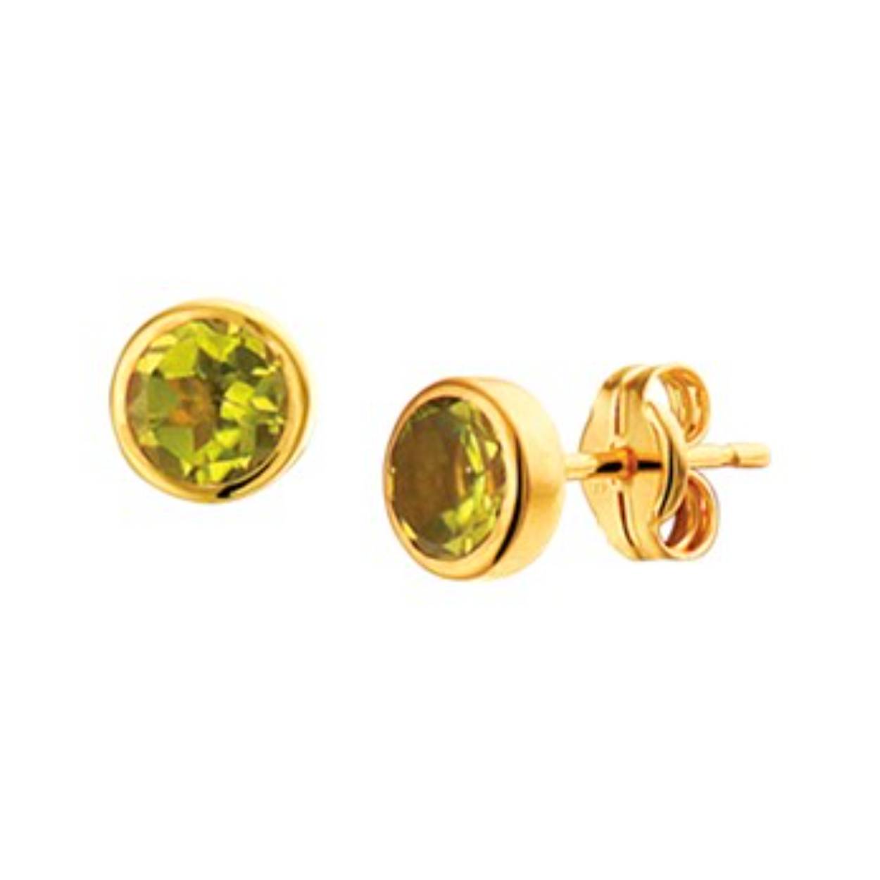 Beschrijving: Geelgouden oorknoppen met een briljant geslepen peridot in een stevige zetkast. De oorknoppen hebben een diameter van 5.5mm en de citrien 5mm. Tip: Door het simplistische model zijn ze perfect te combineren met andere sieraden uit onze collectie of uit je eigen stash!
Uniekenummer serie: 37825
Verpakt per: 1
Doelgroep: dames