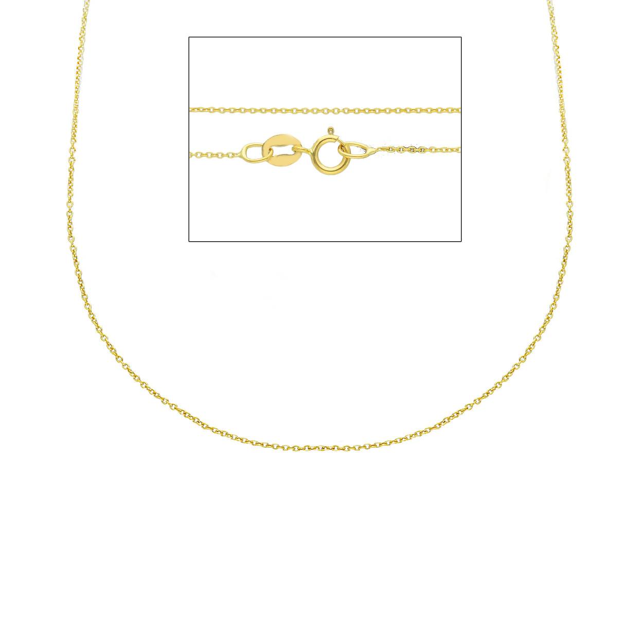 ketting geel goud 18 karaat 45cm