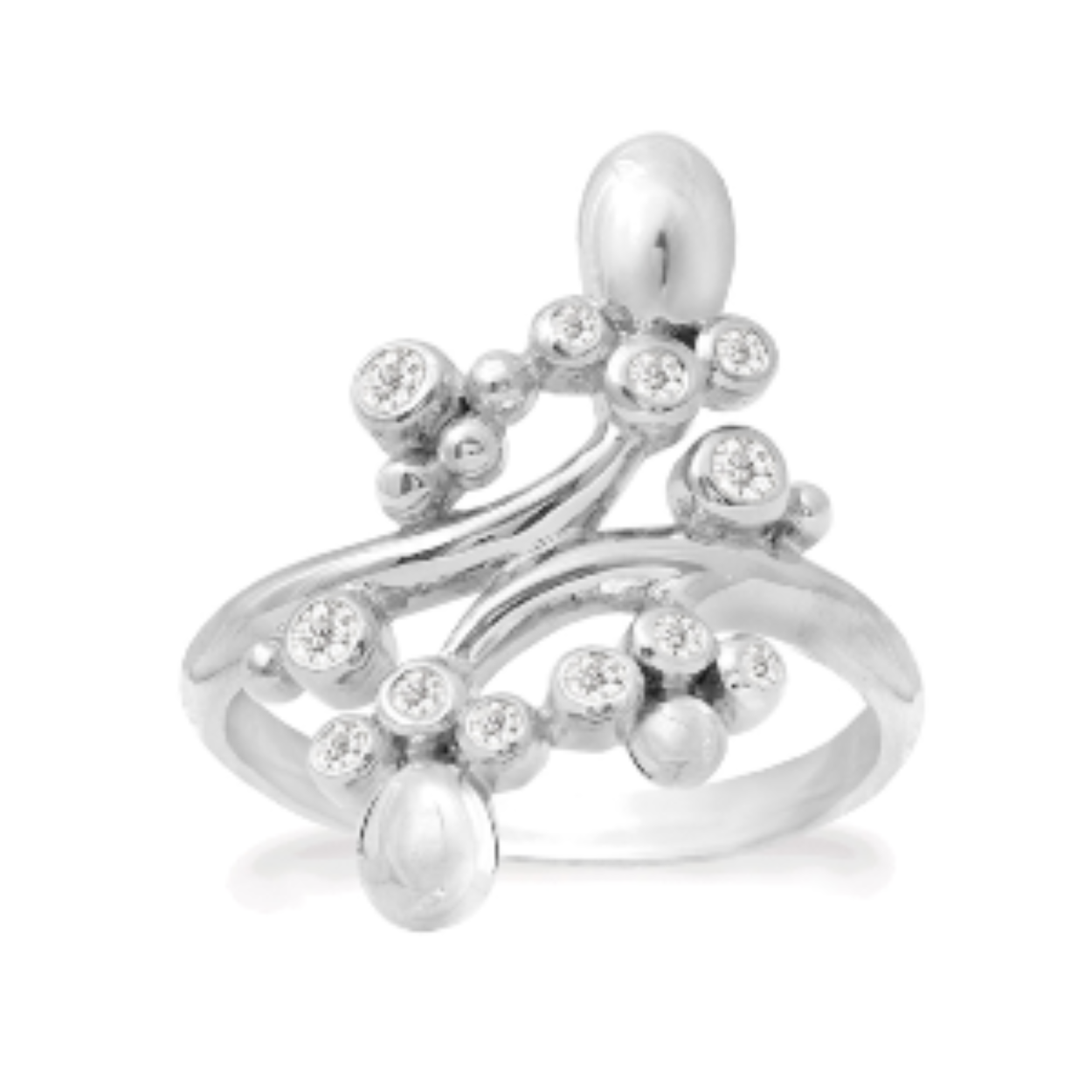 zilveren ring zirkonia