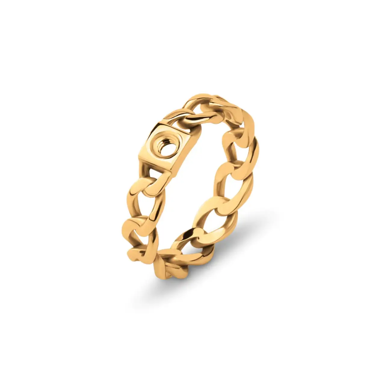 De Melano Twisted Tessa ring is de Twisted variant van de Friends Amy ring. Deze ring maakt het mogelijk om een Melano schakelring met steen samen te stellen. De prachtige gourmet schakels zijn stoer en elegant tegelijkertijd. De Tessa ring is 5 mm breed.