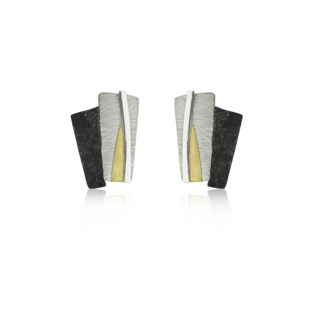 AUDAR EARRINGS SLIVER/GOLD