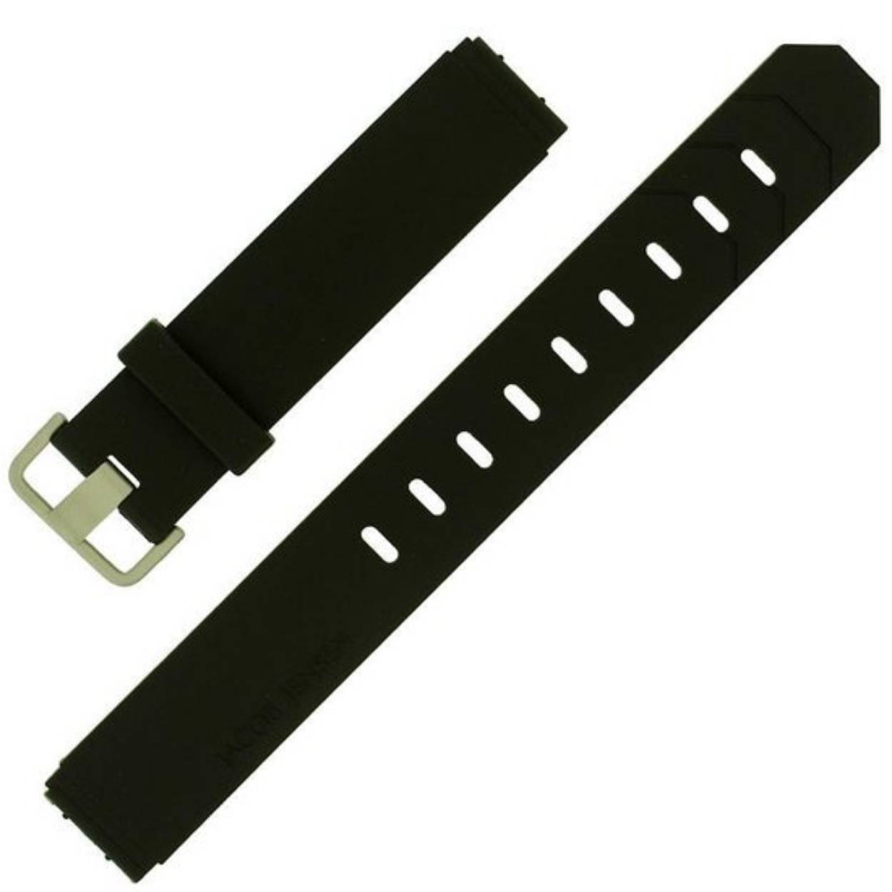 Jacob Jensen band 17 mm ruber stalen gesp