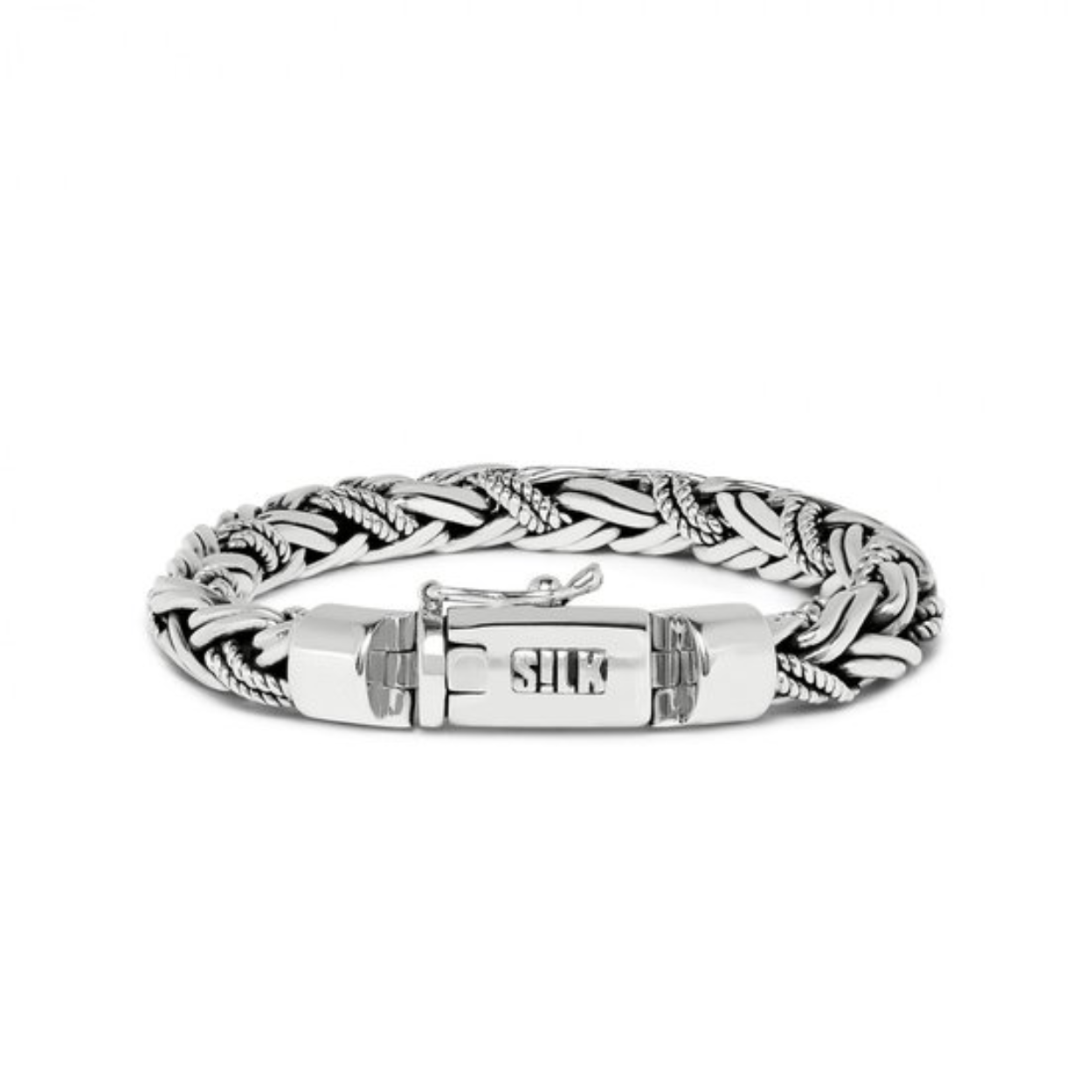 SILK Jewellery - Zilveren Armband - Double fox - 387.21 - Maat 21,0