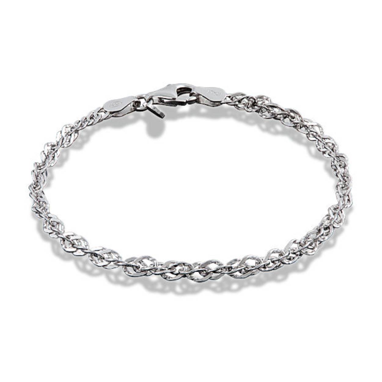 Zilveren armband leverbaar in diverse lengtes VZA2217RO