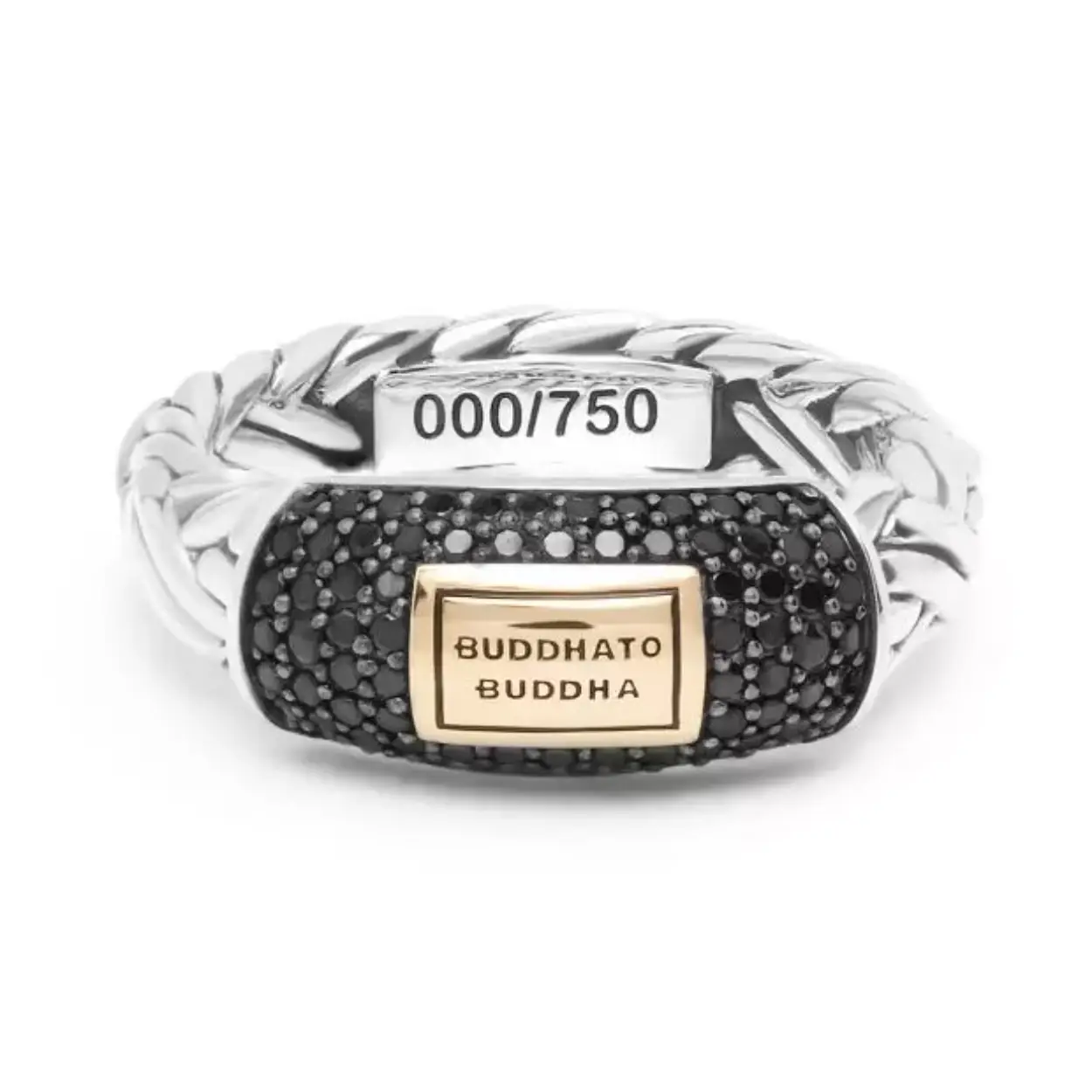174.18 Katja XS black spinel limited ring 14krt