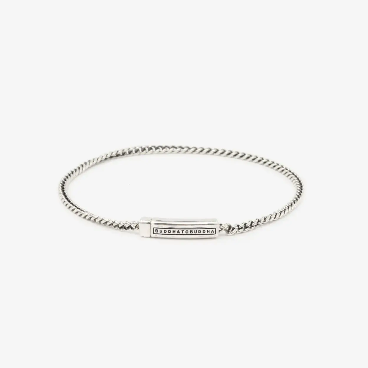 Zilver armband permanent om de armb
