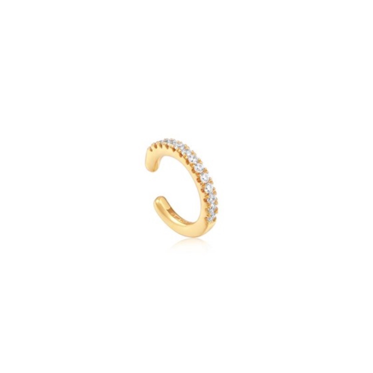 Glam Ear Cuff 
Geen piercing? Geen probleem! Deze ear cuffs zijn de perfecte manier om wat shine aan je outfit toe te voegen. Makkelijk over het oor te schuiven en kan perfect solo gedragen worden of in combinatie met meerdere oorbellen voor een echte ear-party.

HET MERK
Geïnspireerd door de laatste fashion trends is Ania Haie het toonaangevende sieradenmerk voor hoogkwalitatieve maar ook betaalbare zilveren sieraden, zonder op de kwaliteit in te leveren. Iedere collectie is gebaseerd op de laatste catwalktrends, waardoor Ania Haie snel tot hét sieradenmerk voor stijlbewuste consumenten is verkozen. Elk sieraad wordt ontworpen om te combineren met andere sieraden waardoor je je eigen look kunt creëren. Maar ook zijn Ania Haie sieraden opvallend genoeg om op zichzelf te dragen. Sieraden uit de Ania Haie collectie zijn altijd gemaakt van 925 zilver met een finish van rhodium of van 14kt goud.

SPECIFICATIES
- Glam Ear Cuff 
- Ear cuff
- 925 zilver met gold plating
- 12mm
- AH E037-08G
