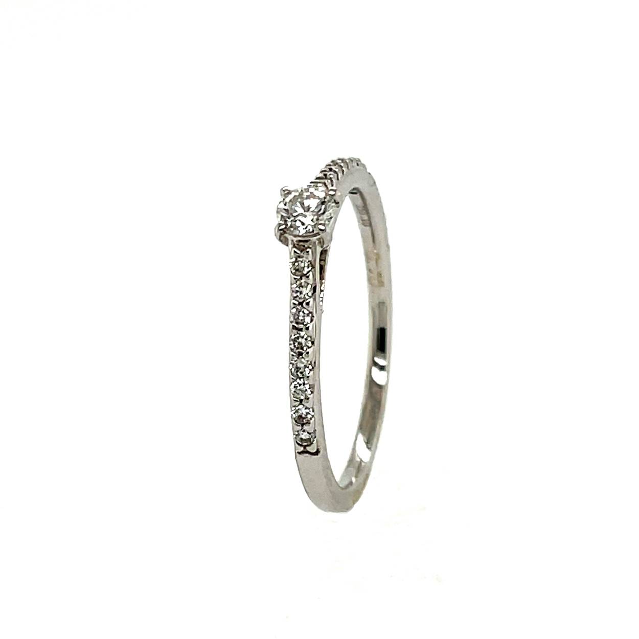 Ring wg 750 briljant