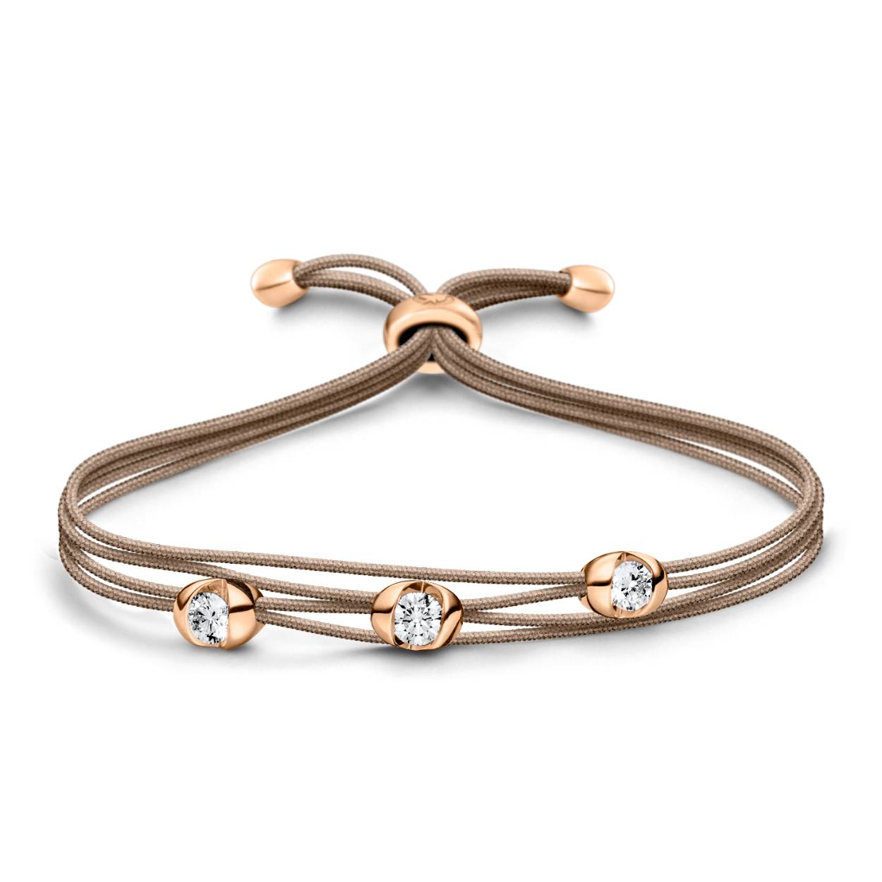 Cashmere 
Roségouden Colortaire armband 