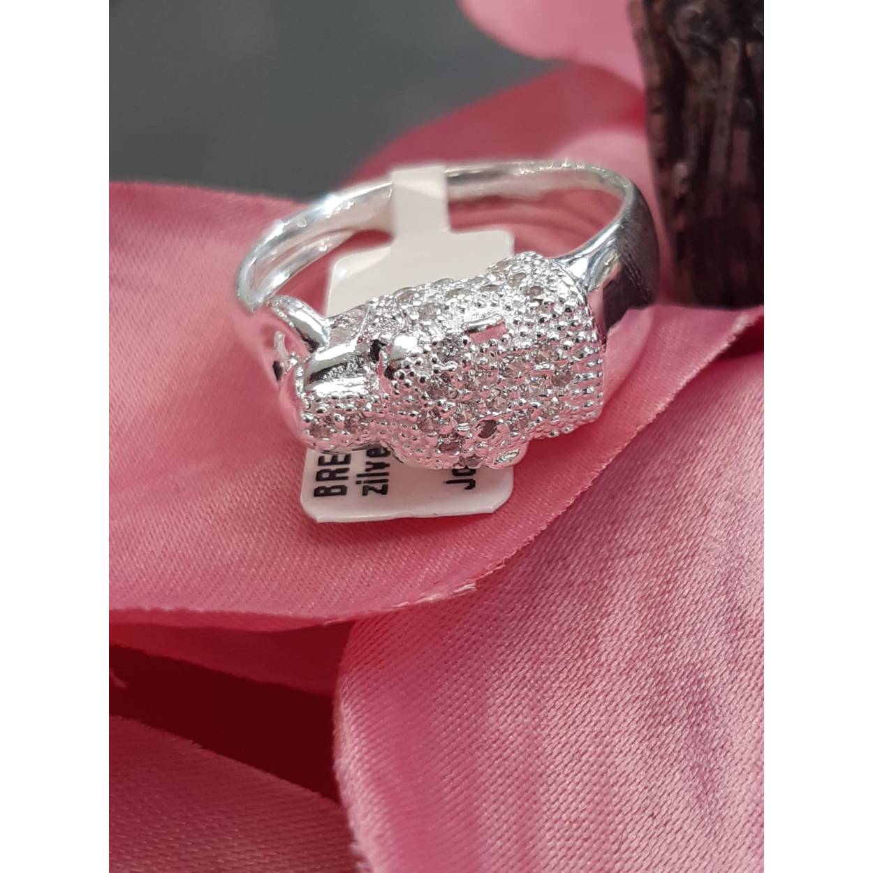 mooi zilver ring 925 met stenen 