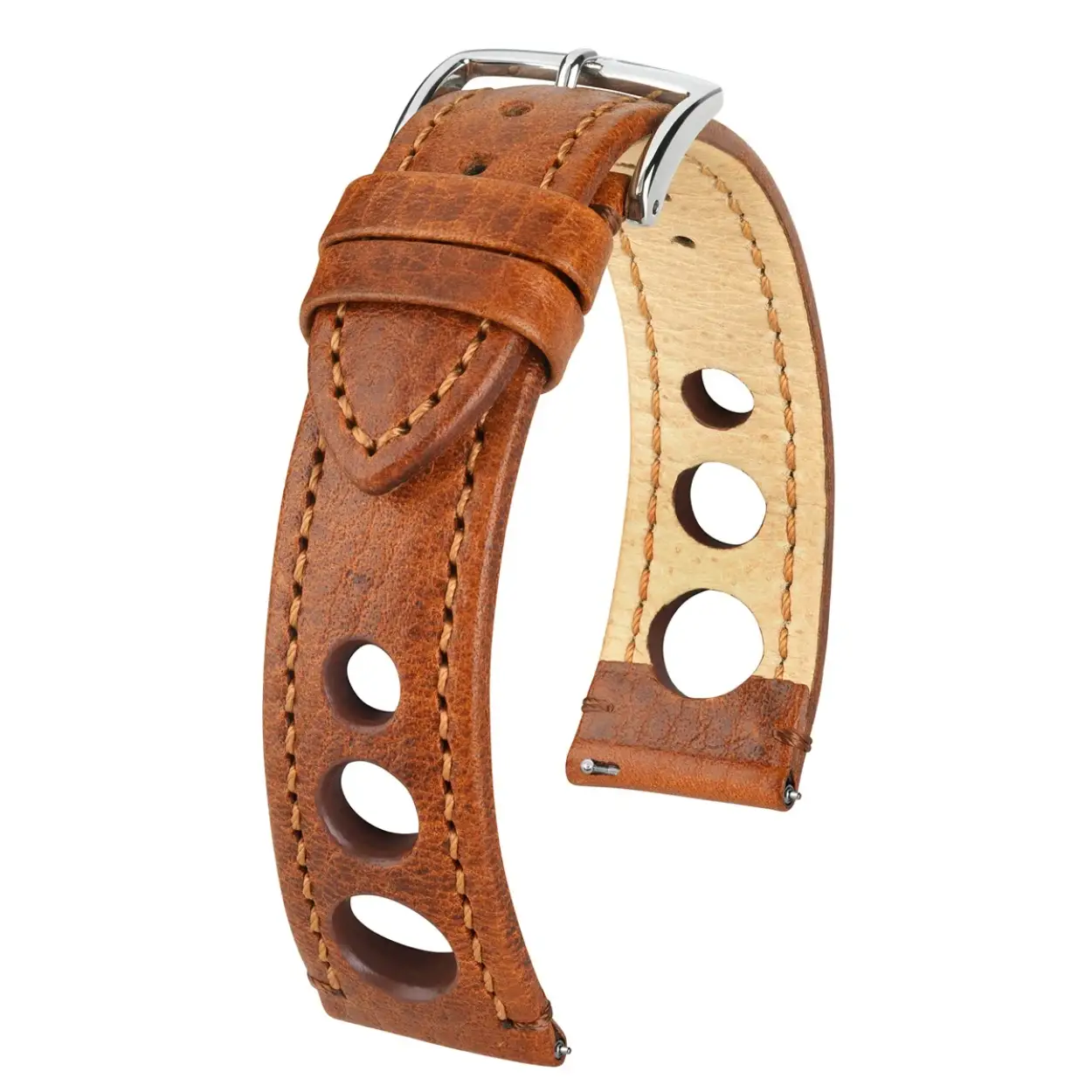 HIRSCH RALLY L GOLDEN BROWN CALF 18/16MM
