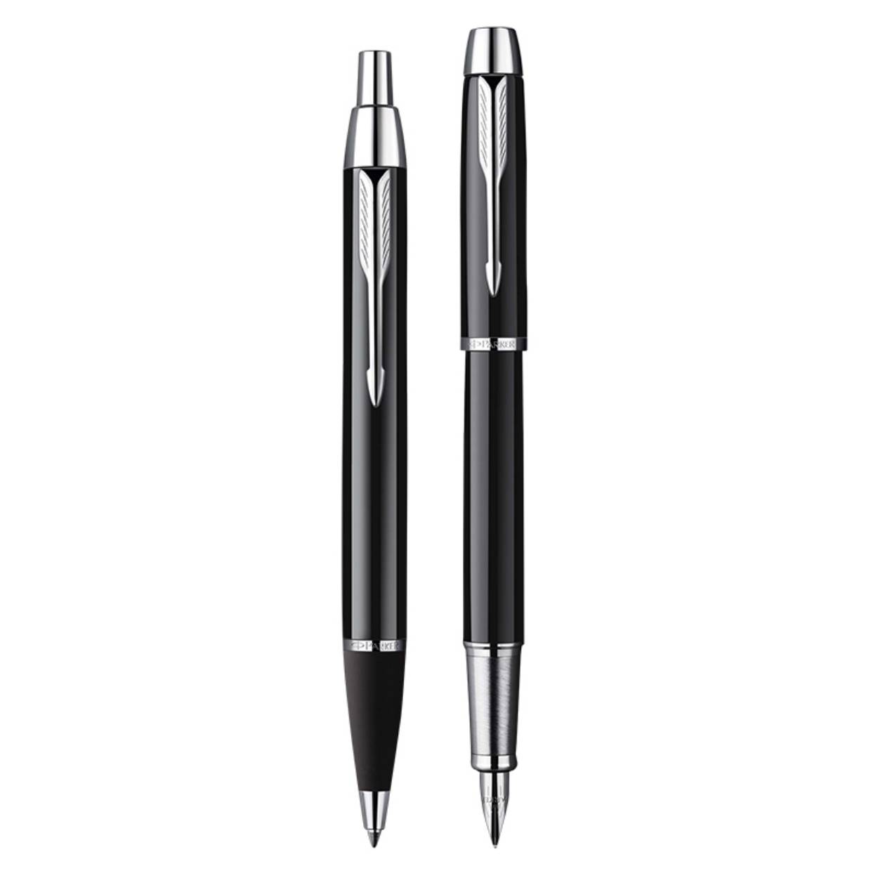 Parker Set IM Black balpen + vulpen CT