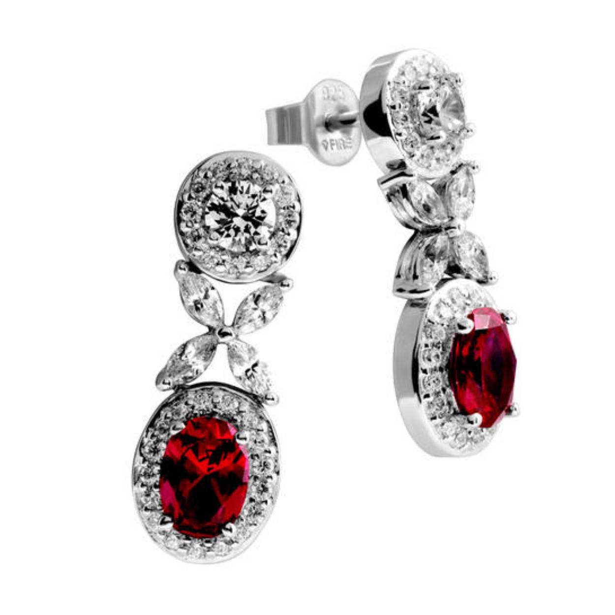 DIAMONTFIRE OORHANGERS DF808.0246 621543108 / ROOD