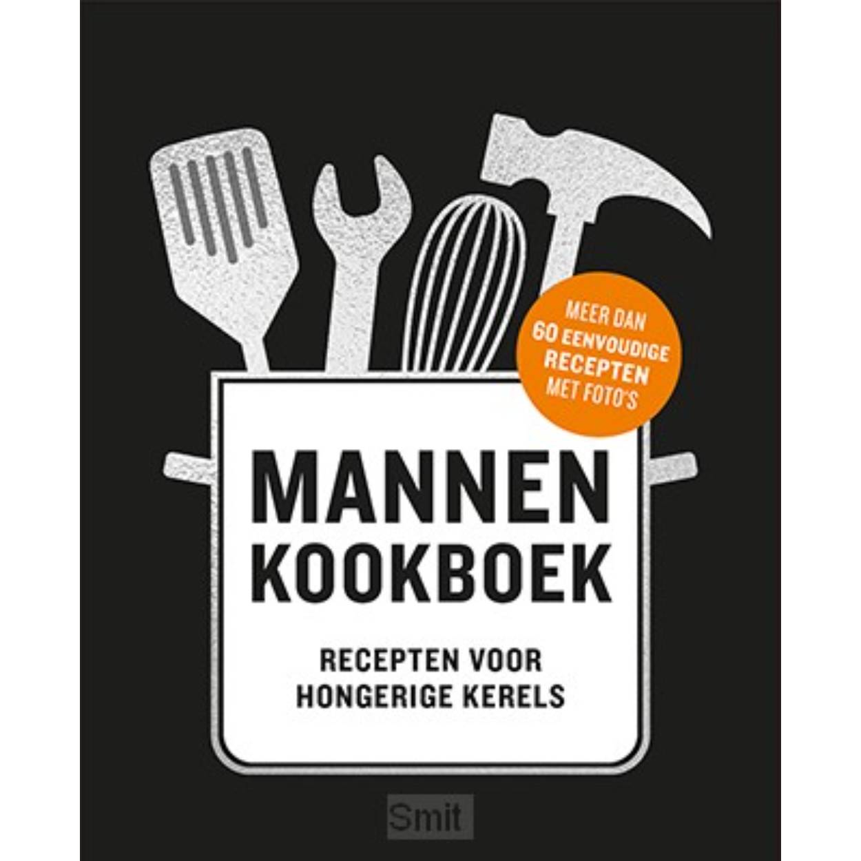Het kookboek voor hongerige mannen. Of je nu een ervaren huisman of een jonge student bent, in dit boek staan eenvoudige recepten en kooktips die goed van pas zullen komen. Handig in allerlei situaties: wanneer je mensen te eten krijgt, wanneer kinderen snakken naar een lekkere warme maaltijd, wanneer je een snelle warme maaltijd wilt maken of zelfs wanneer je een romantisch etentje hebt gepland. Elk recept in dit boek wordt duidelijk uitgelegd. Succes verzekerd!