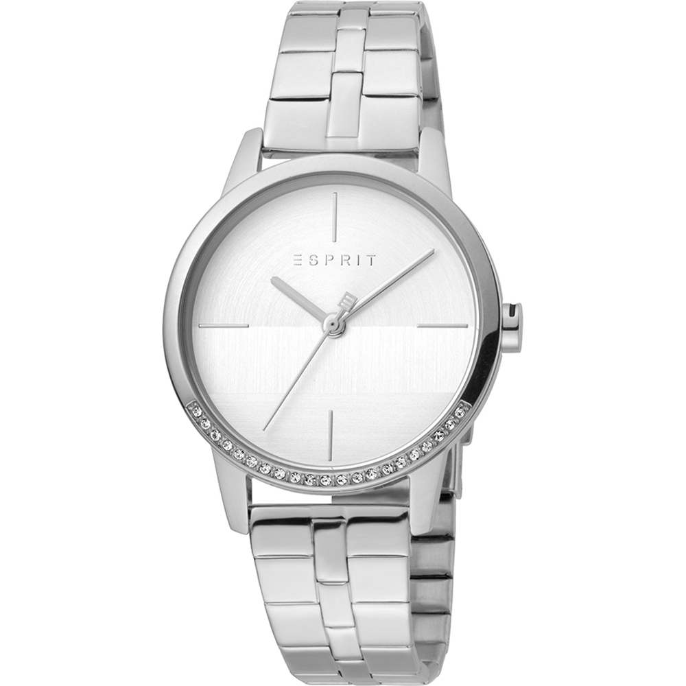 Esprit horloge  Silver ES1L106M0065
Dames horloge van Esprit met zilverkleurige RVS
schakelband