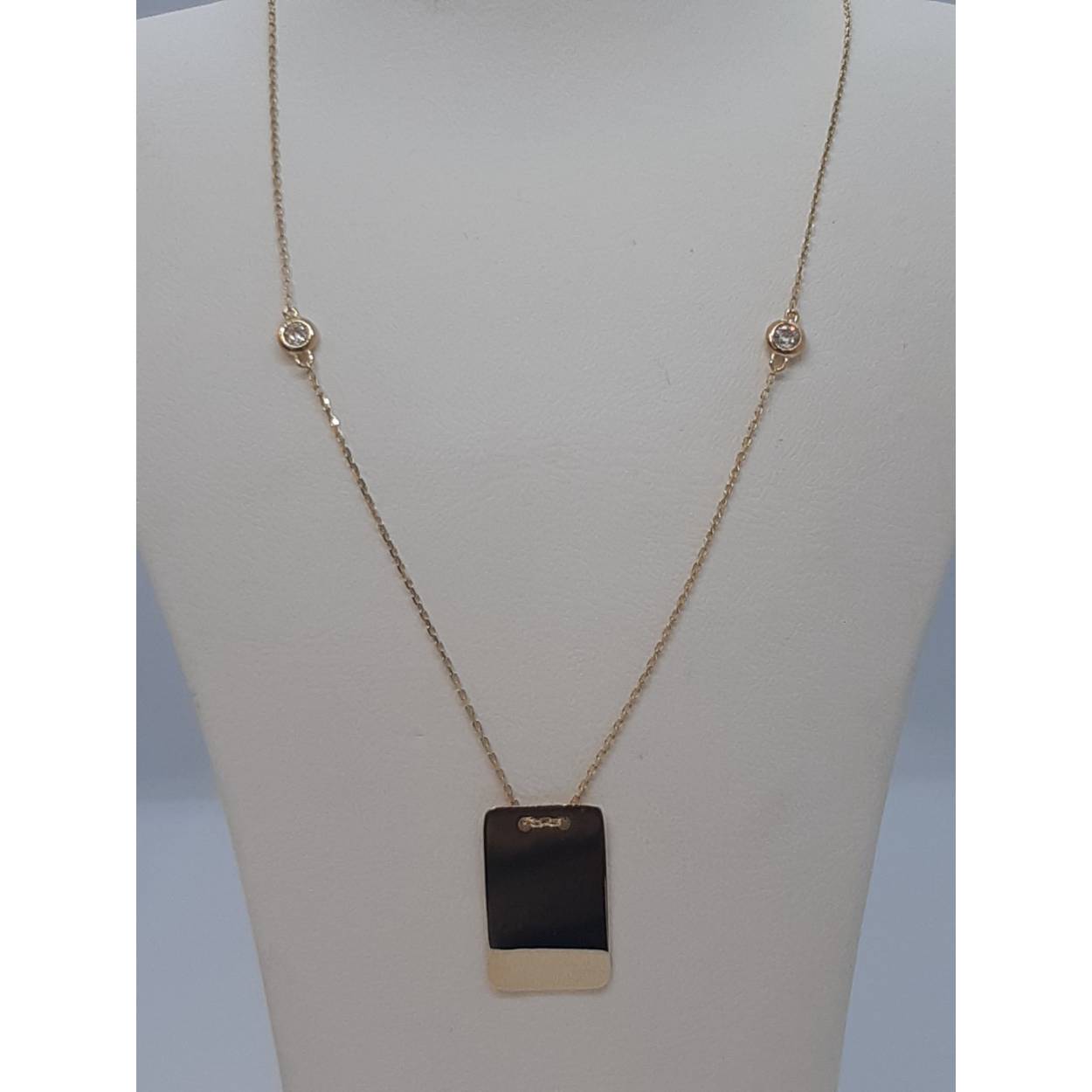 gouden ketting 14kt 41 cm