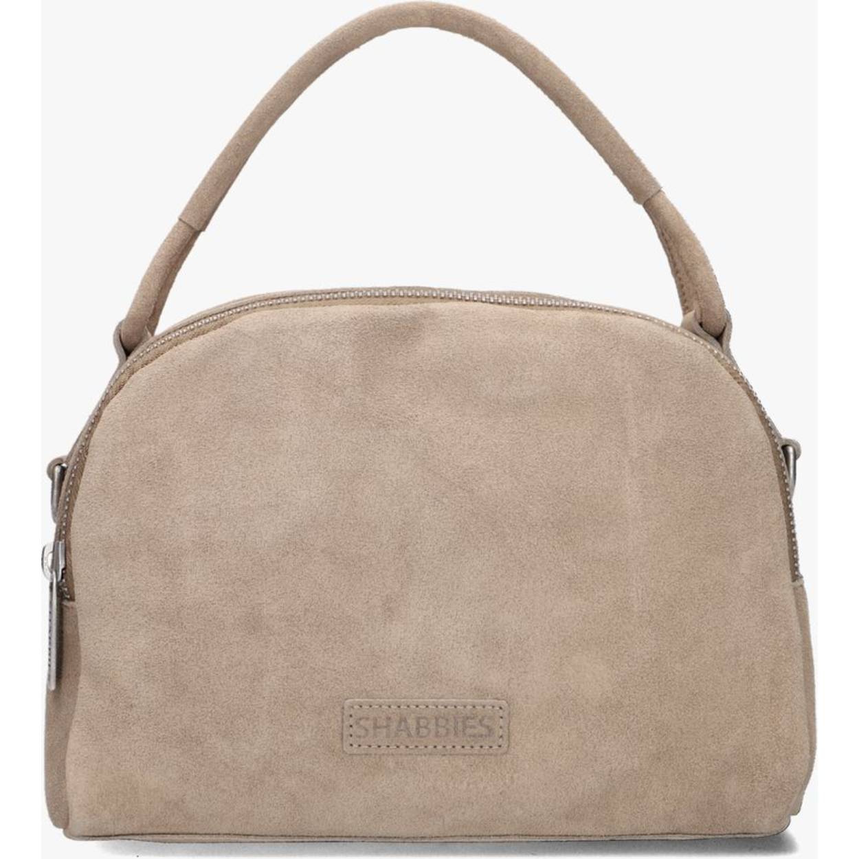 Deze prachtige handtas in het bruin 212020070 van Shabbies Amsterdam maakt je outfit helemaal af! Deze tas is gemaakt van gewaxt suède en heeft een stoere uitstraling. Wij raden je aan de handtassen regelmatig te behandelen met een spray tegen water en vuil, zodat je er nog jarenlang plezier van hebt!

Artikelnummer: 212020070
Merk: Shabbies Amsterdam
Productsoort: Handbags
Materiaal: Gewaxt suède
Materiaal: Suède
Voering: Katoen
Kleur:  Sand 
Kleurcode: 2002
Kleur binnenvoering: Beige
Sluiting: Rits
Model: SHB0355
Schouderhengsel: Verstelbaar
Aantal vakken: 1
Indeling: 1 Headcompartment
Afmetingen: 11 cm X 28 cm X 20 cm
