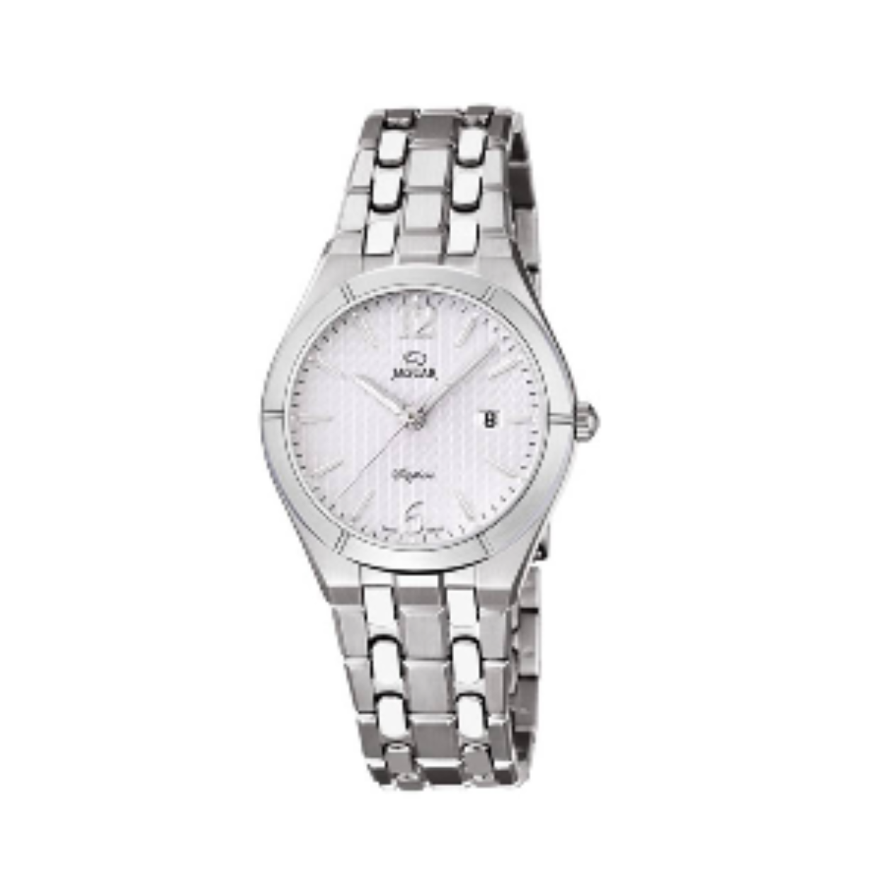 J671/B
dames horloge met datum en secondewijzer
speciale wijzerplaat