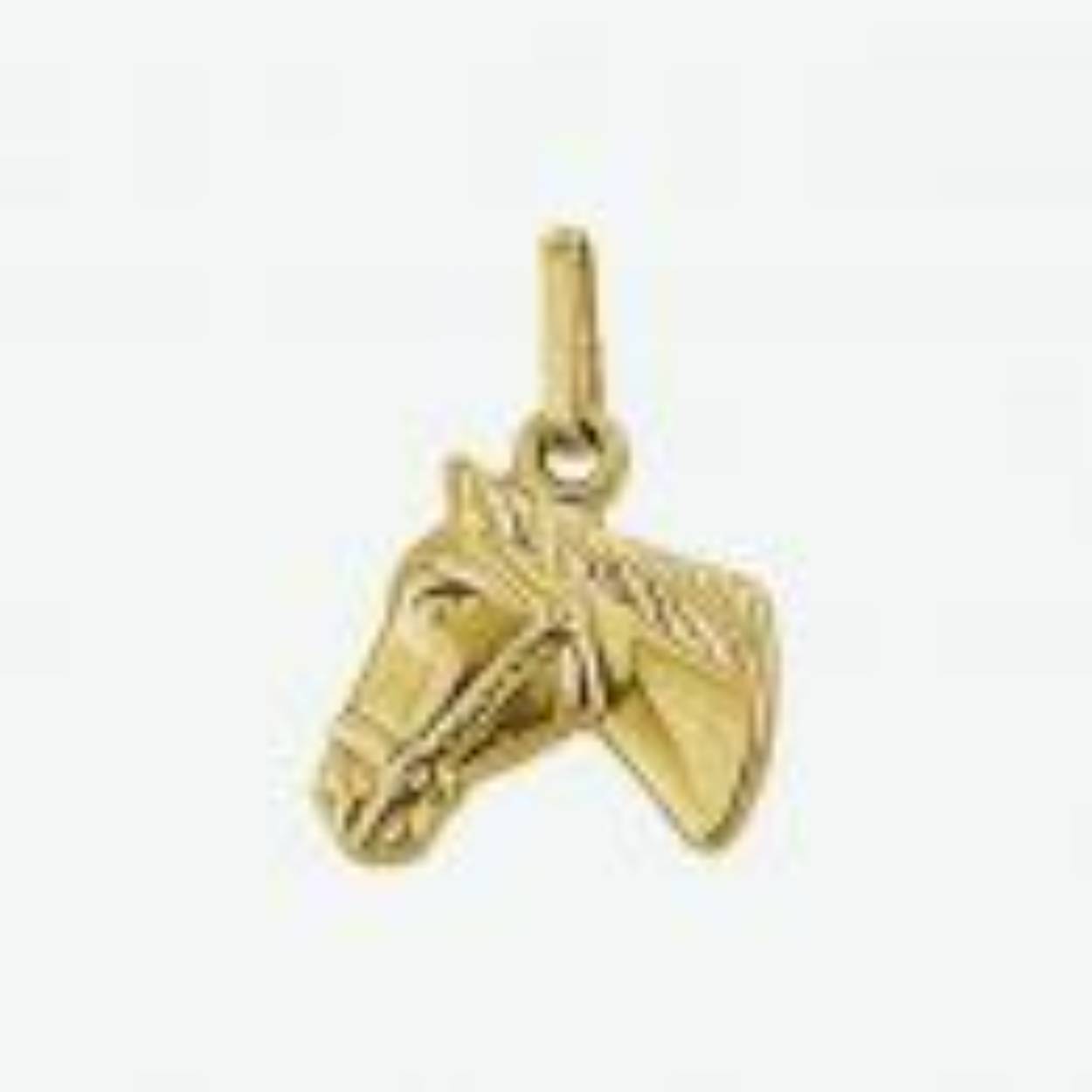 gouden hanger paard