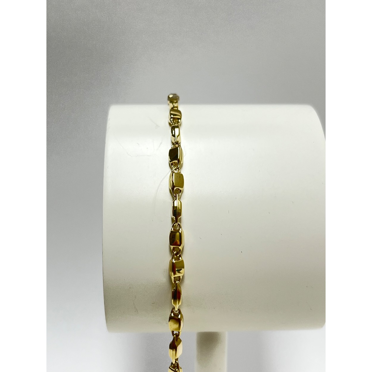 Gouden fantasie schakel armband