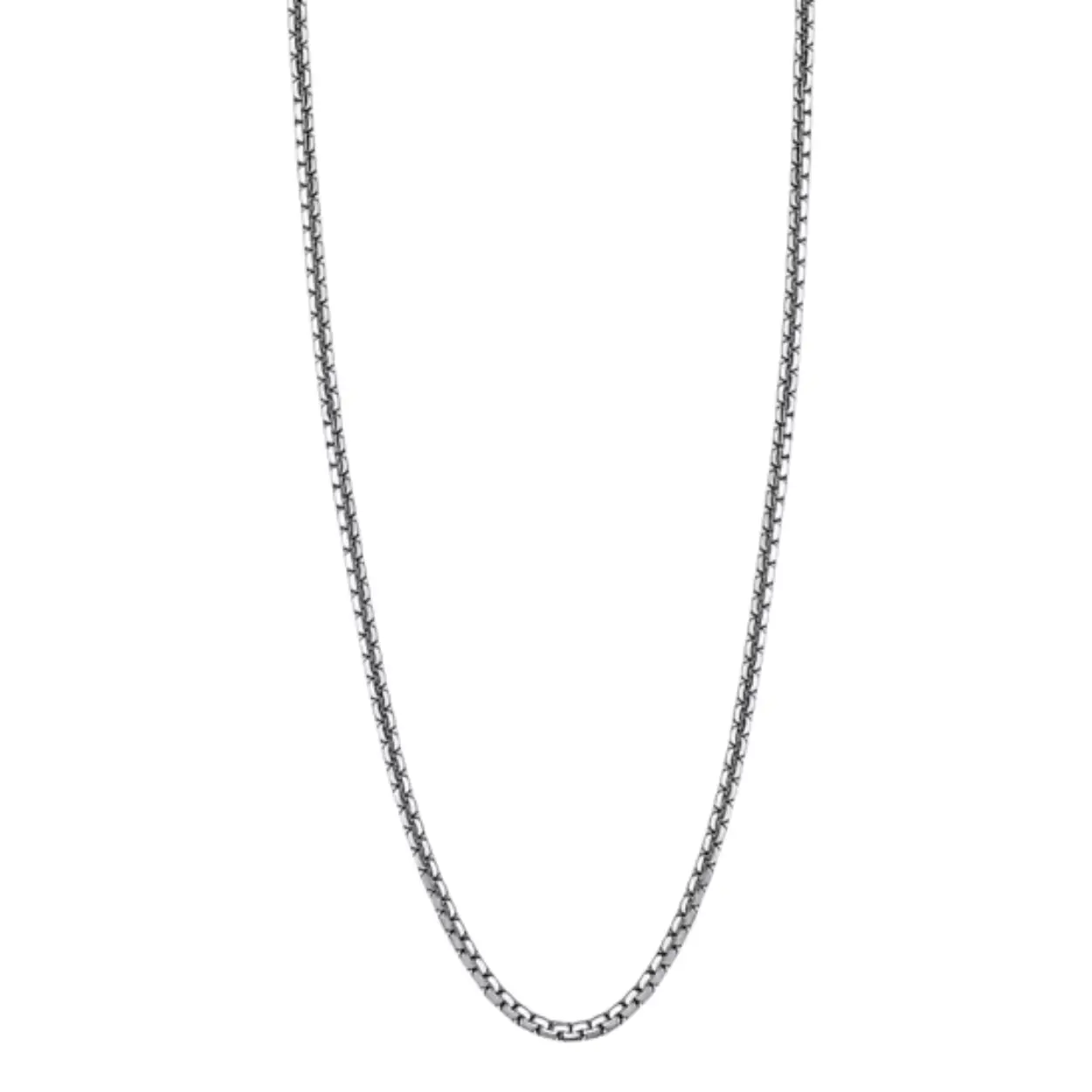Stalen collier Lotus
Lengte: 60 cm