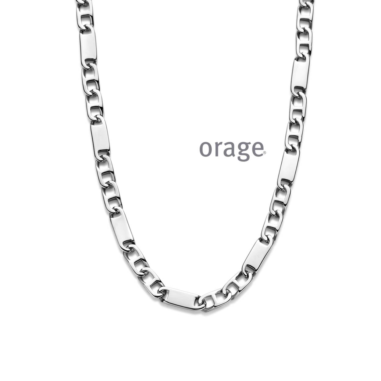 Orage Heren Ketting Staal - AW151/50