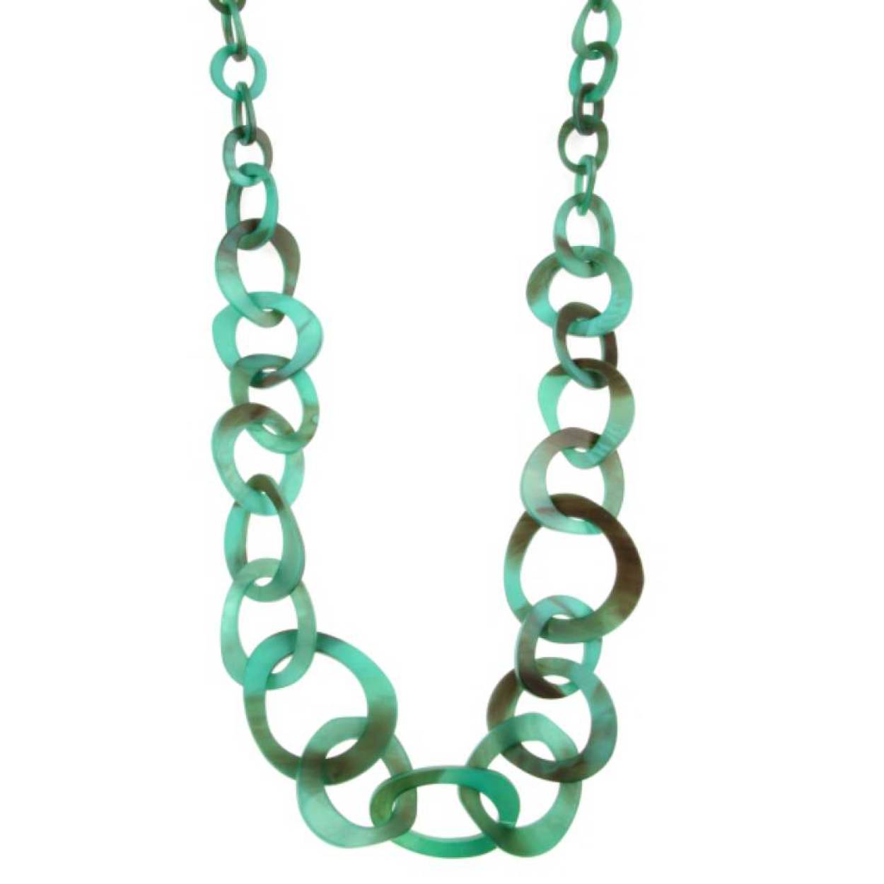 Lang collier groen 110cm 8104422