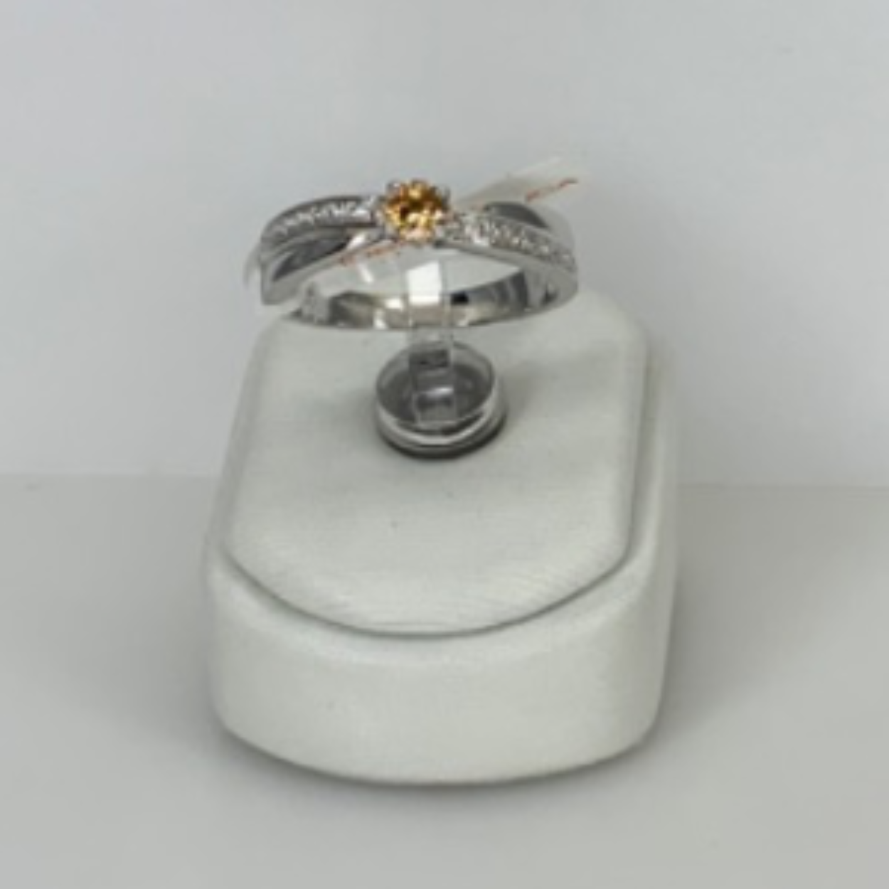 Zilveren dames ring aanschuif
