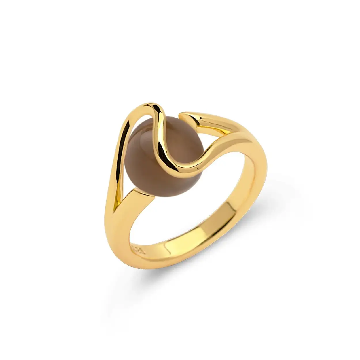 De Melano Cateye Charlene ring is vervaardigd van 925 sterling zilver met of zonder 18 karaats gouden plating en is ontzettend sierlijk! Dit verfijnde design is een echte eyecatcher binnen onze Cateye collectie en wordt geleverd inclusief een Cateye balletje in Brown. Mix & match erop los met alle Cateye balletjes en klik elke dag een ander balletje in jouw ring. De Charlene is verkrijgbaar is 925 sterling zilver of met een 18 karaats gouden plating, is 12 mm breed en heeft een opening van 10 mm.