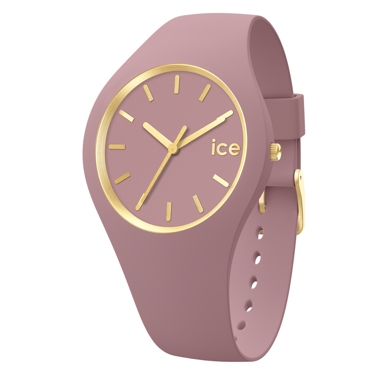 Een mooi uurwerk van Ice Watch in de kleur 'fall rose'. De Ice glam brushed uurwerken hebben een moderne pastelkleur, siliconen band, een matte afwerking van de wijzers en kast, een mineraalglas en zijn 10 ATM waterdicht.