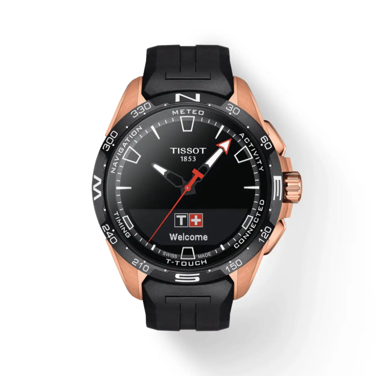 Tissot - Solar Titanium. 100m WR. Saffierglas