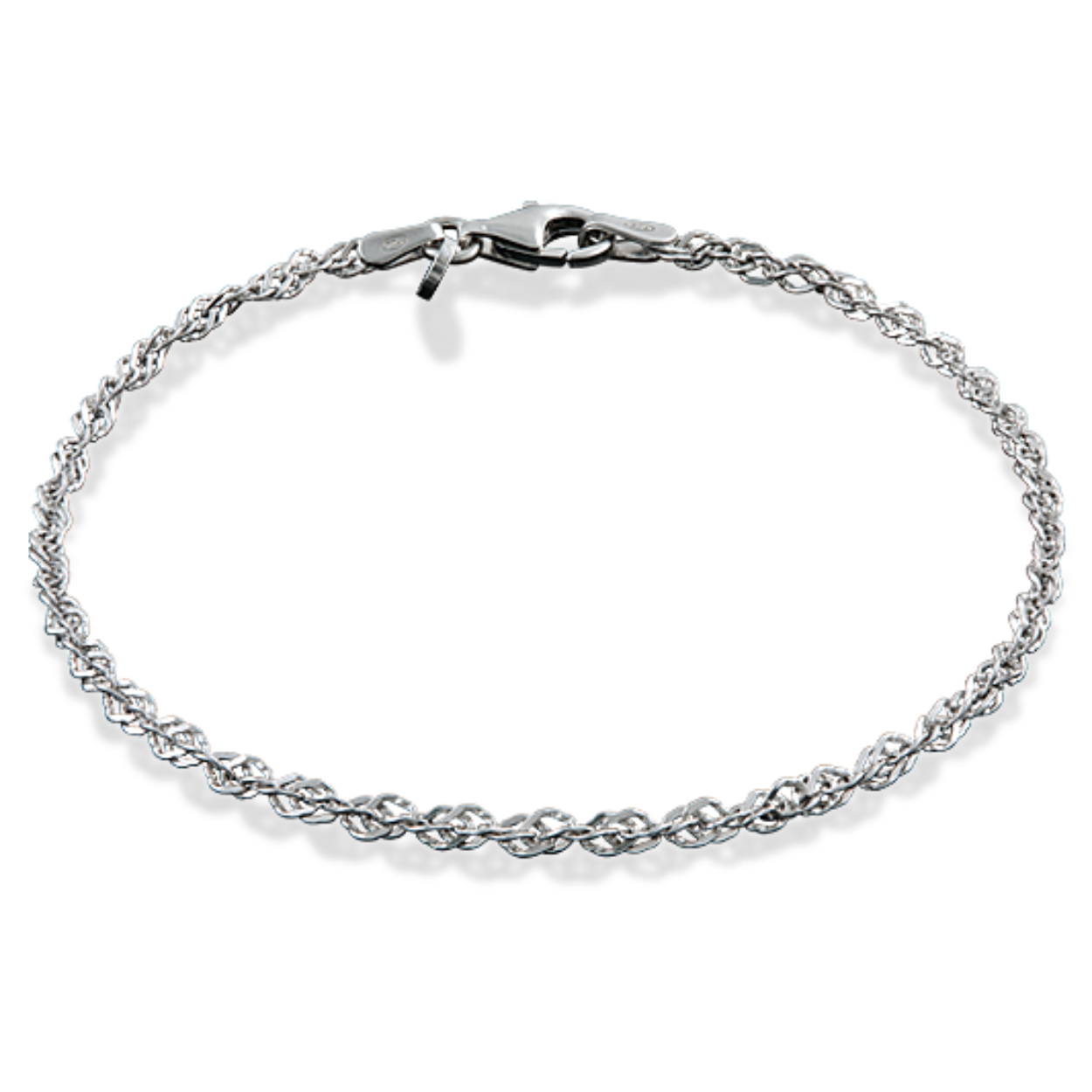 Deze ARMBAND van het merk Vaviny heeft de kleur ZILVER. Vaviny ARMBAND ZILVER VZA21.19RO in de MAAT 19cm