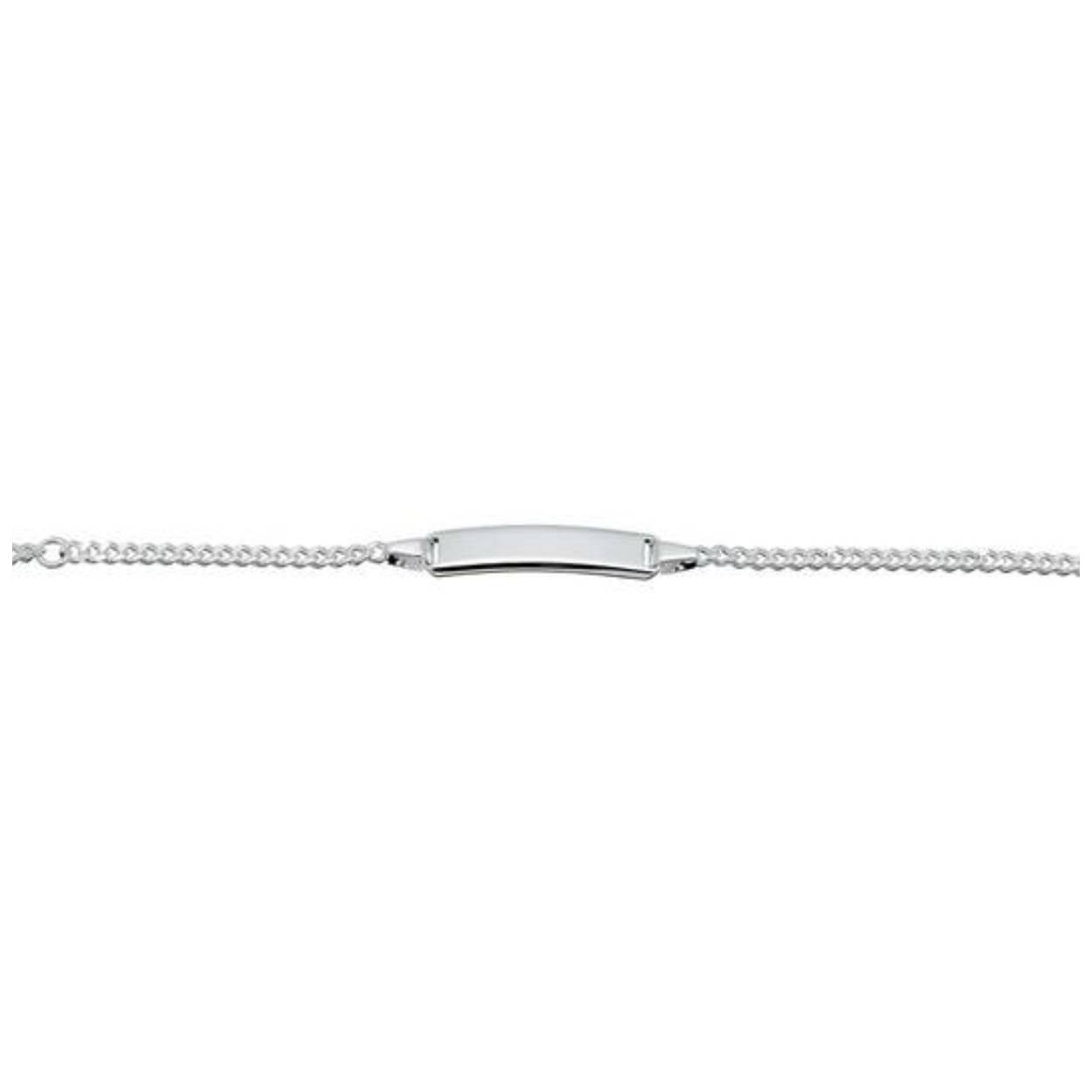 Kindernaamplaat armband 