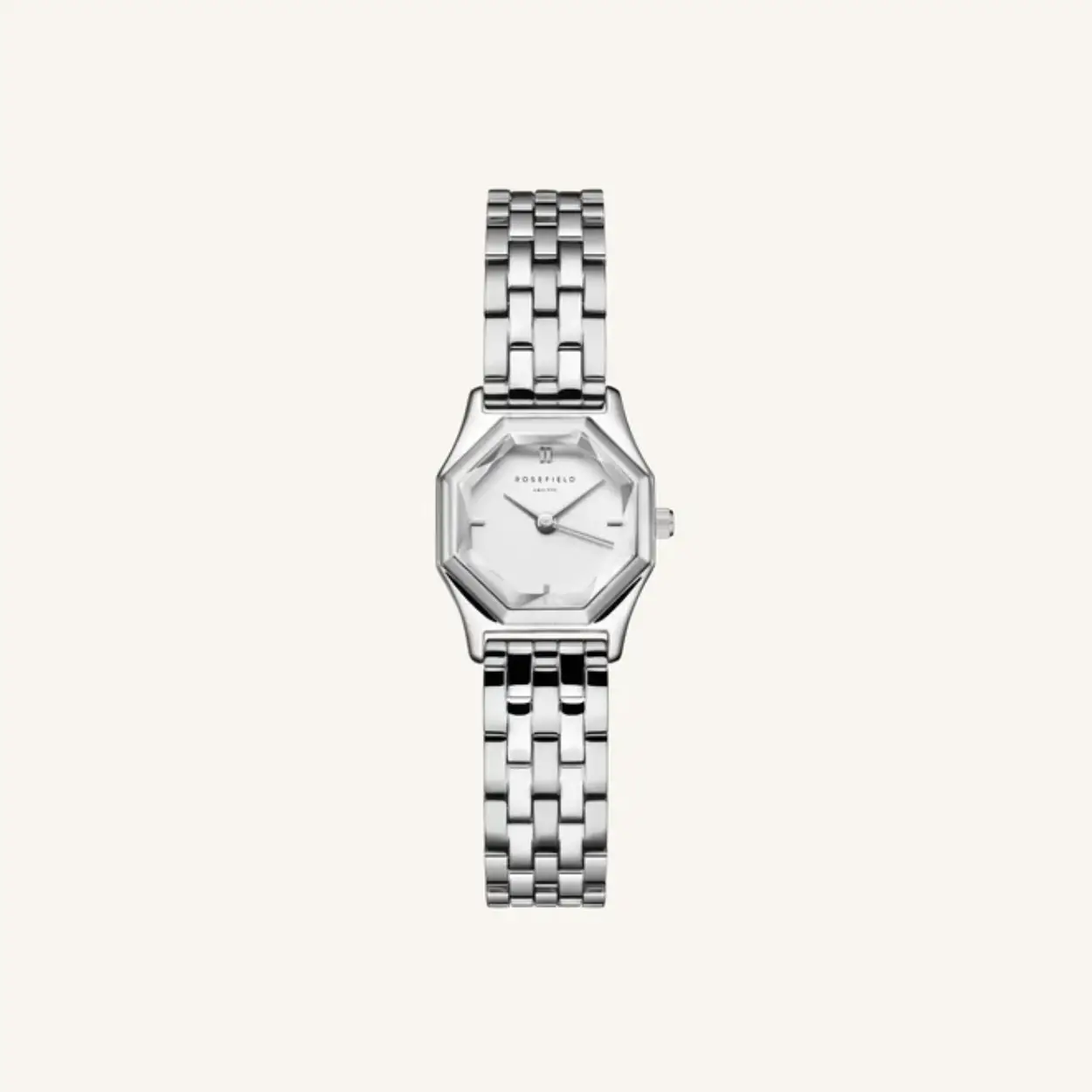 Rosefield GWSSS-G04 Gemme White Steel Silver